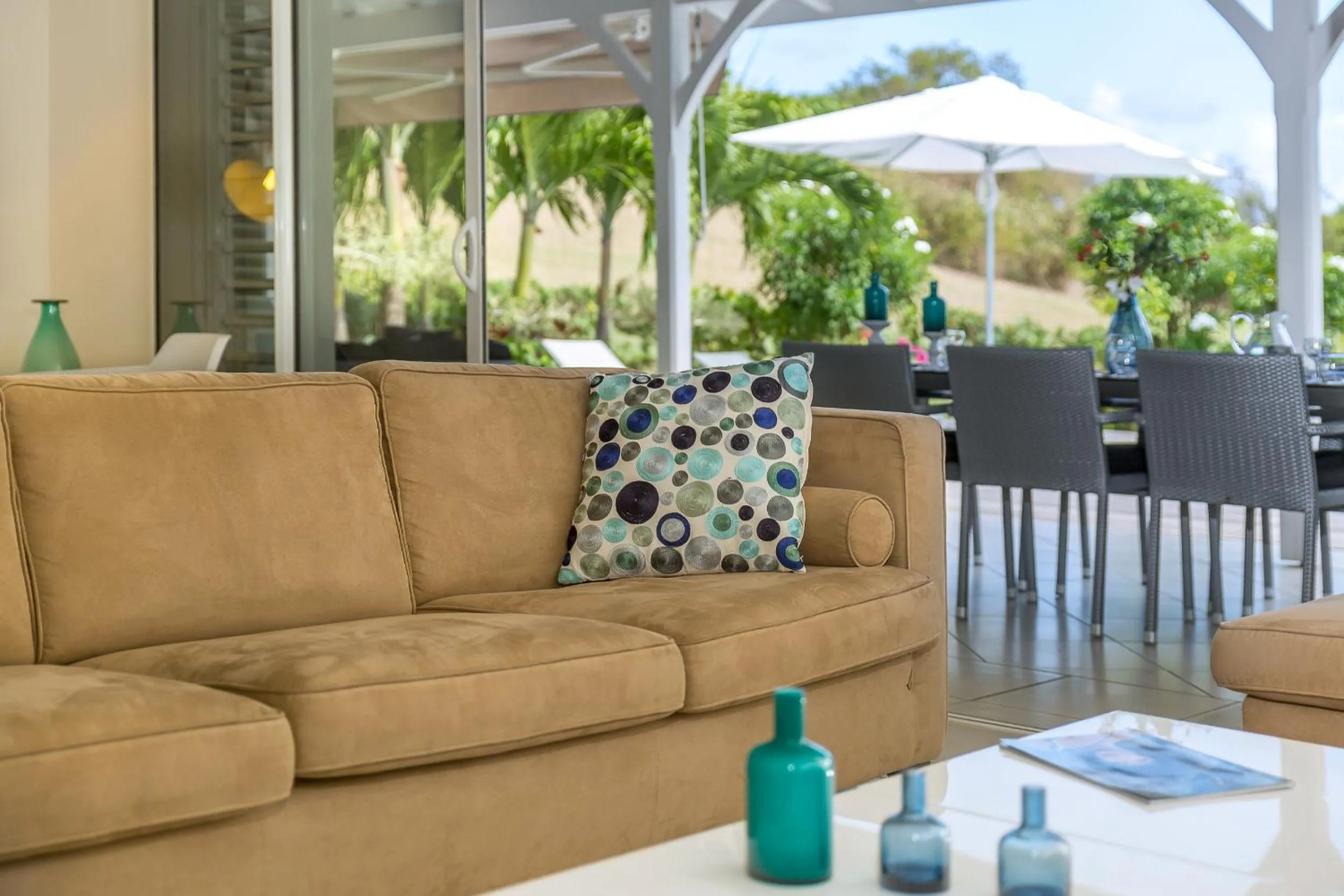 Living room in Villas Palm