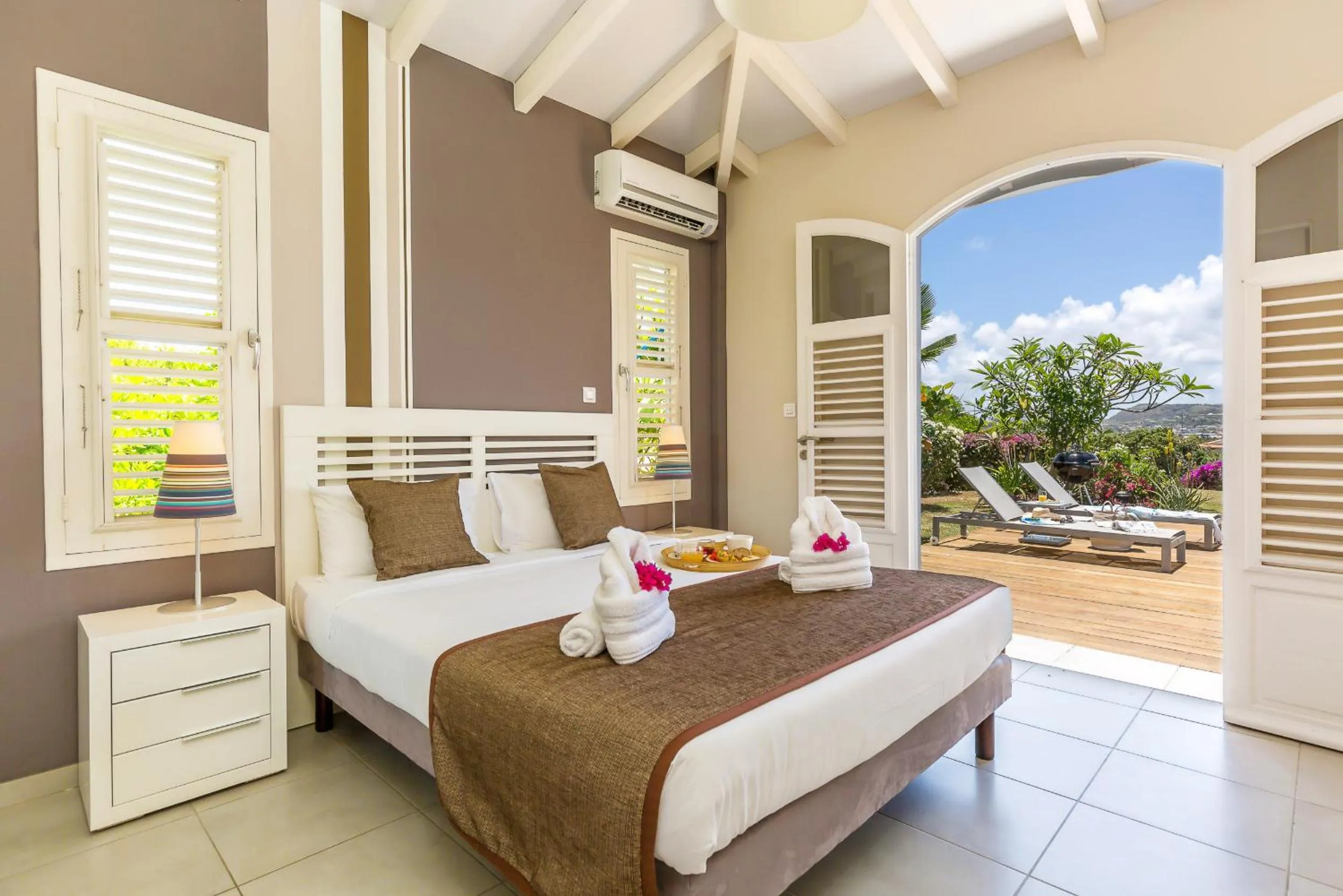 Bedroom, Bed in Villas Palm
