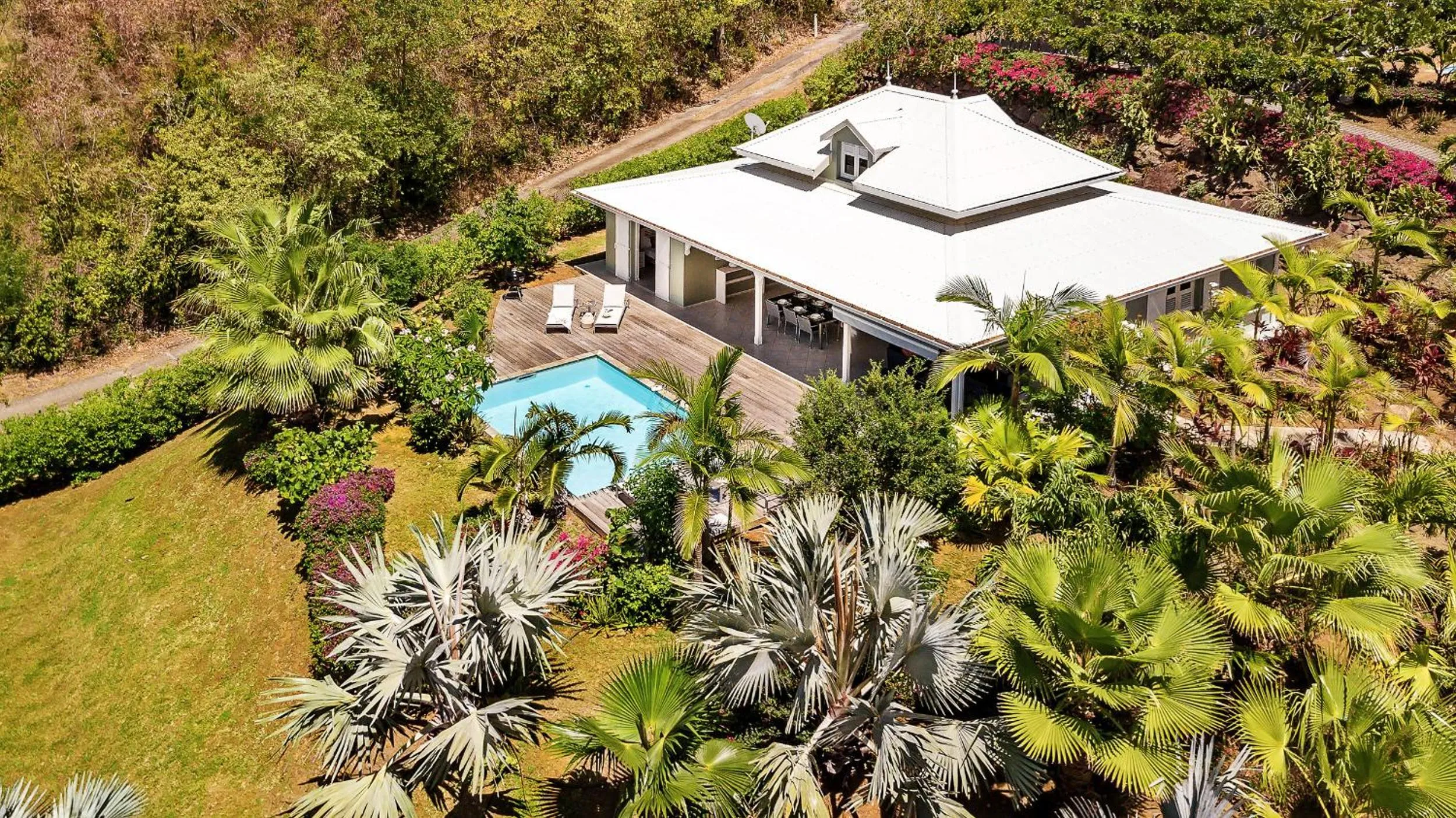 Bird's eye view in Villas Palm