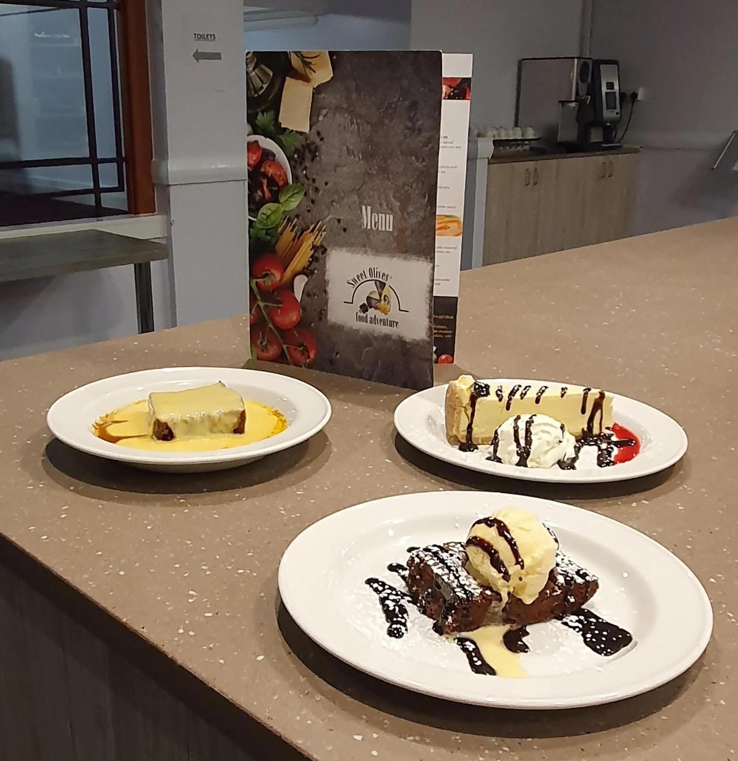 Food close-up in Kegworth Hotel East Midlands Airport