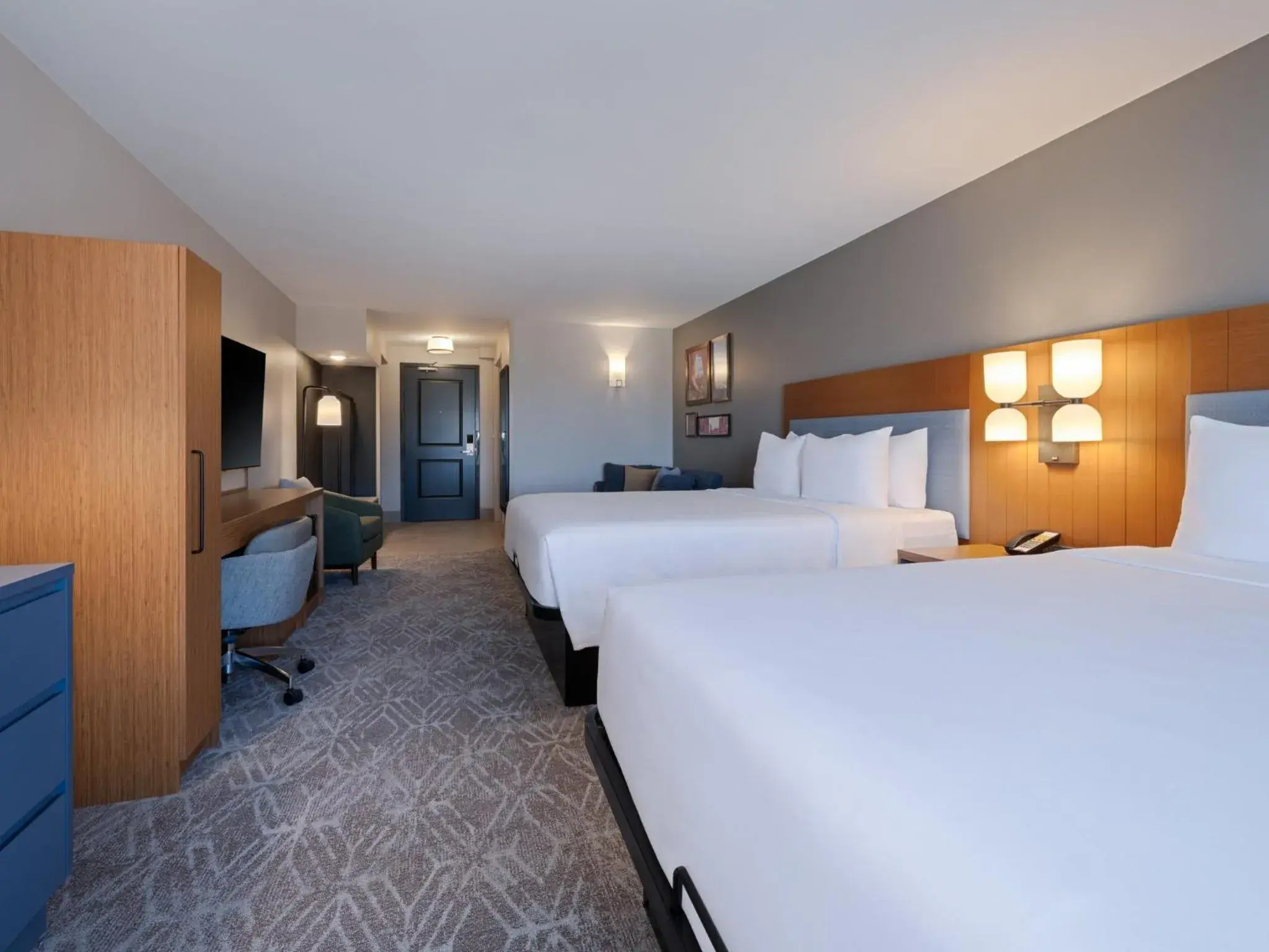 Premium Queen Room with Two Queens and One Sofa Bed in voco Moab by IHG Premium Queen Room with Two Queens and One Sofa Bed in voco Moab by IHG