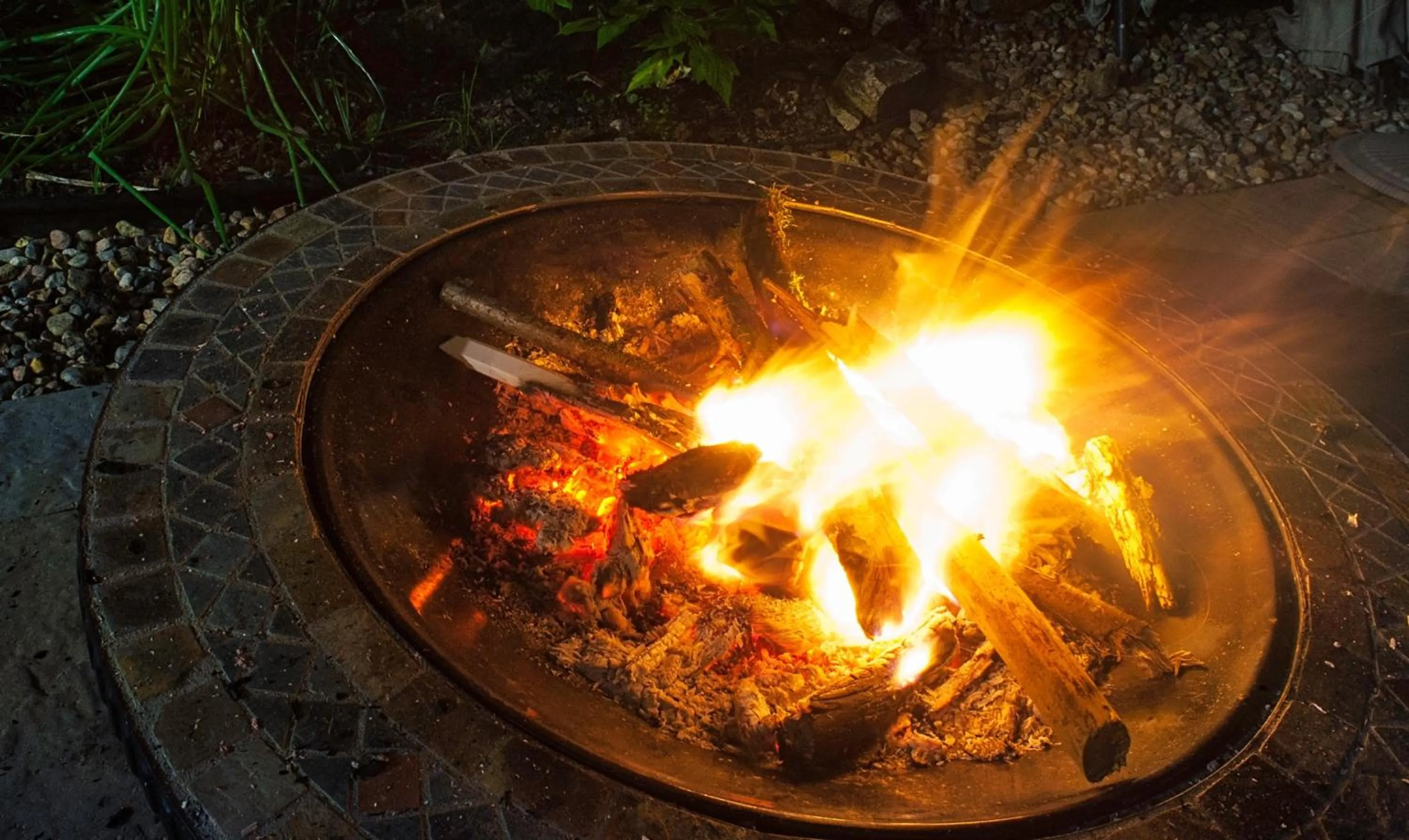 fireplace in Belle de Nuit