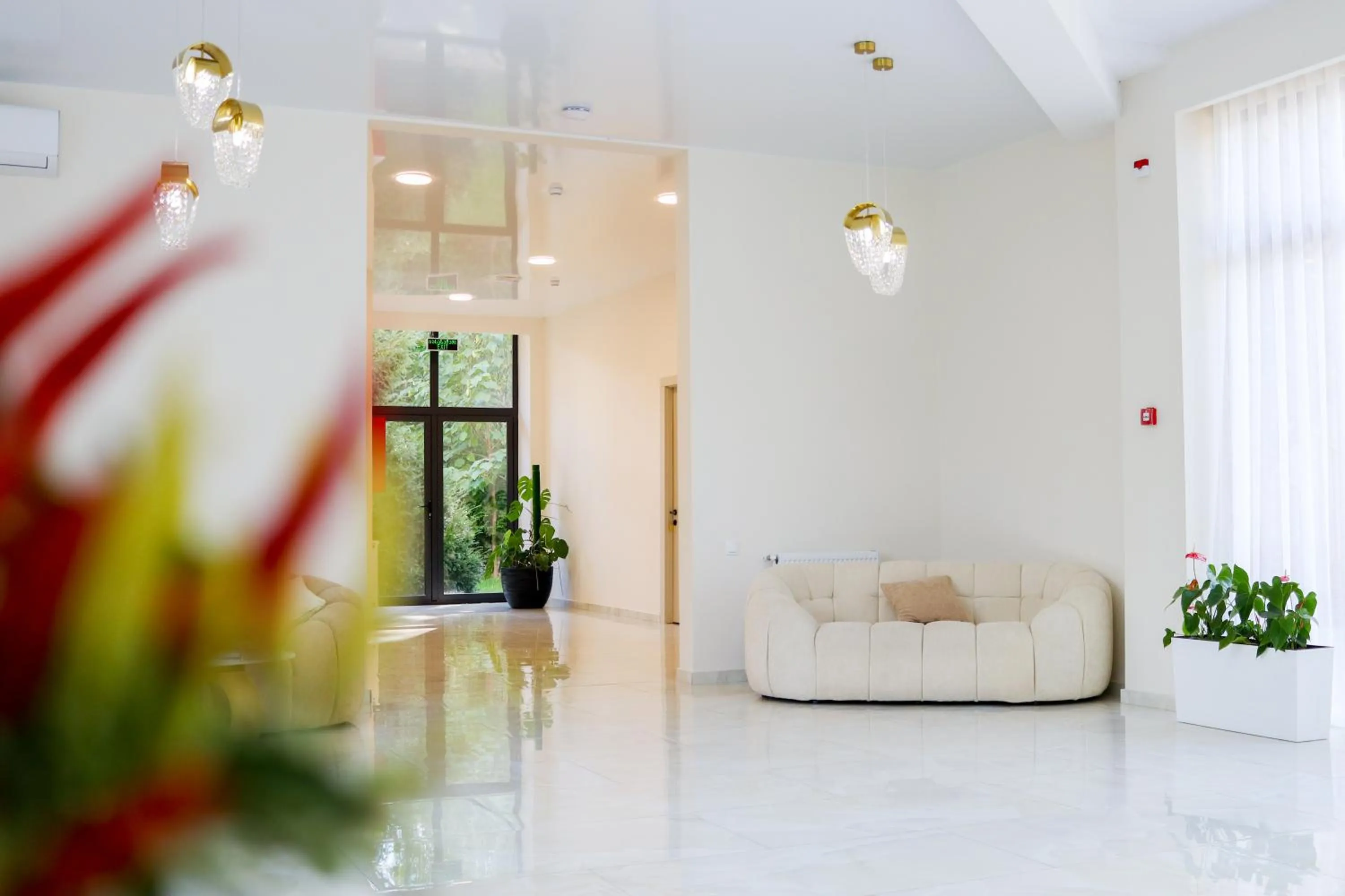 Lobby or reception in Emerald Borjomi Hotel