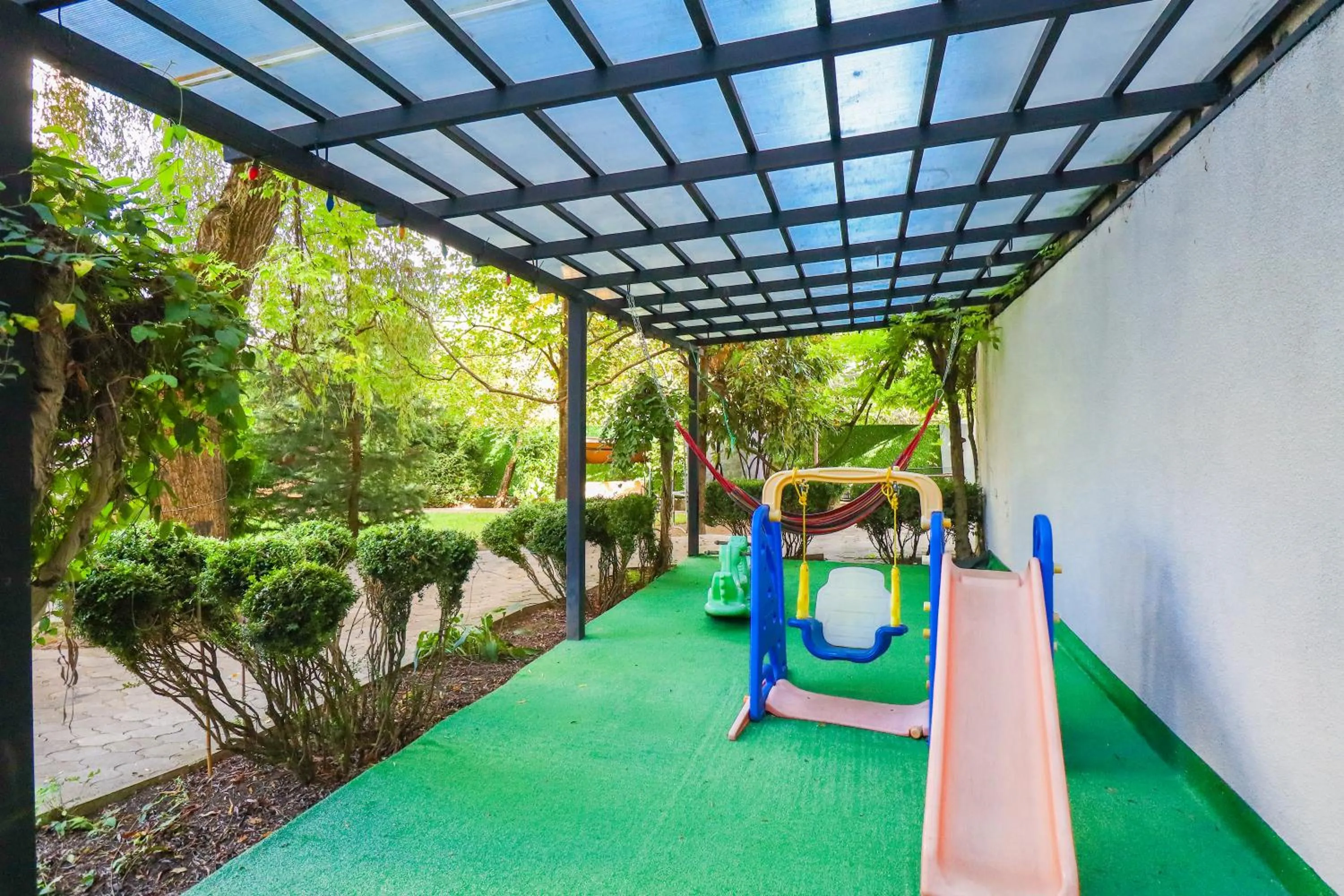 Children play ground in Emerald Borjomi Hotel