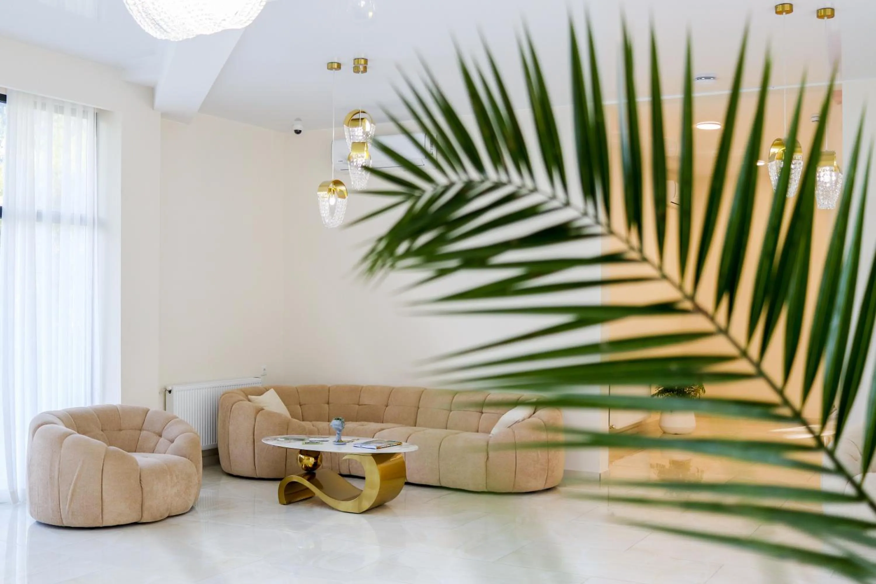 Lobby or reception in Emerald Borjomi Hotel