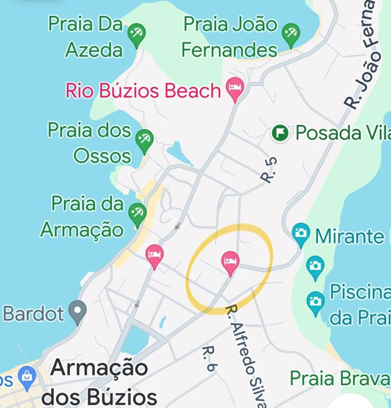 Location in Do Adriano Suites