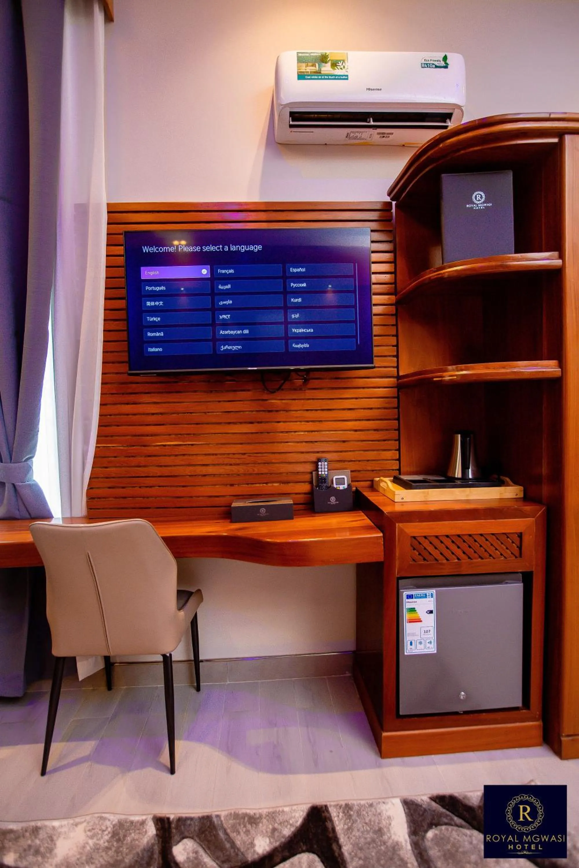 TV and multimedia in Royal Mgwasi Hotel