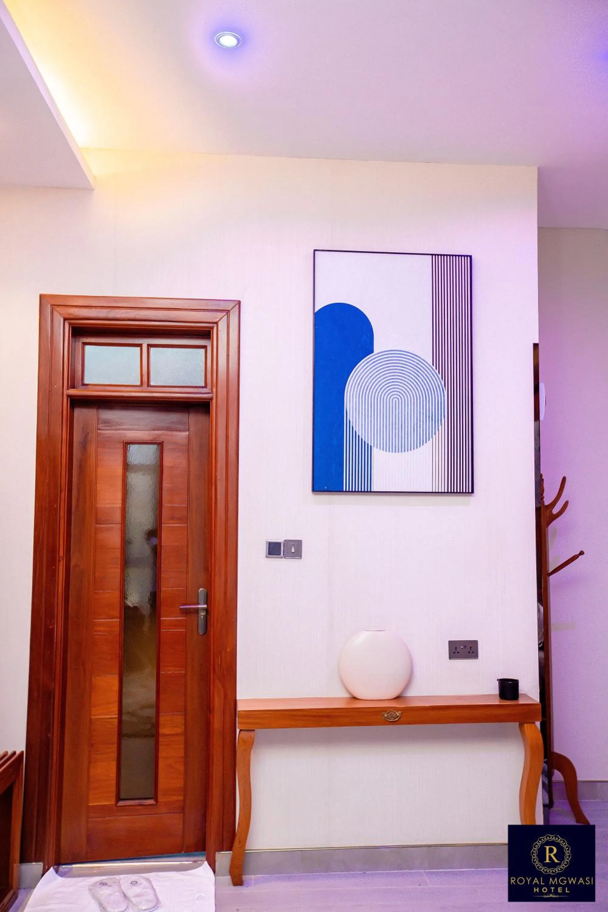 Decorative detail in Royal Mgwasi Hotel