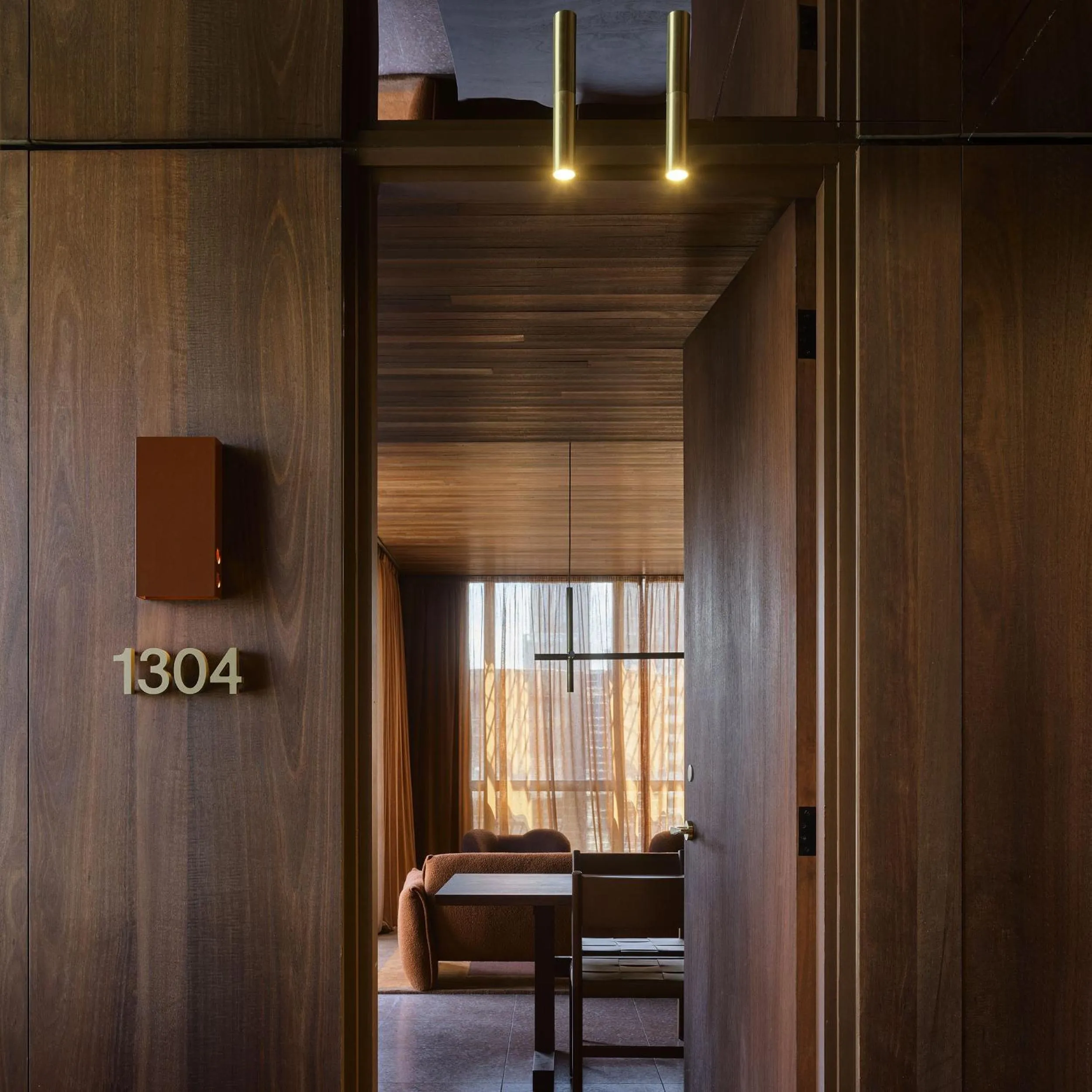 Seating area in Hyde Melbourne Place