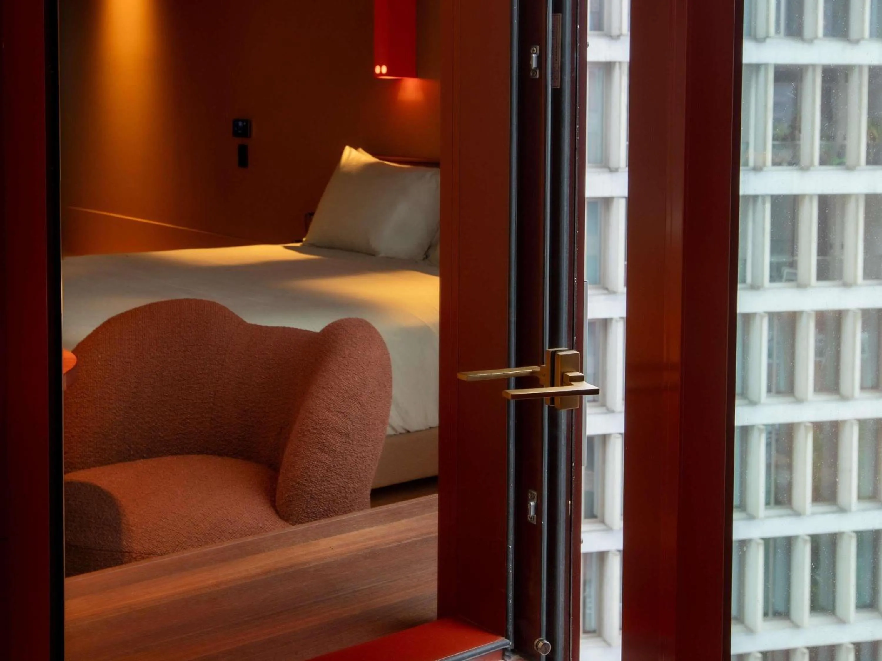 Bedroom, Bed in Hyde Melbourne Place