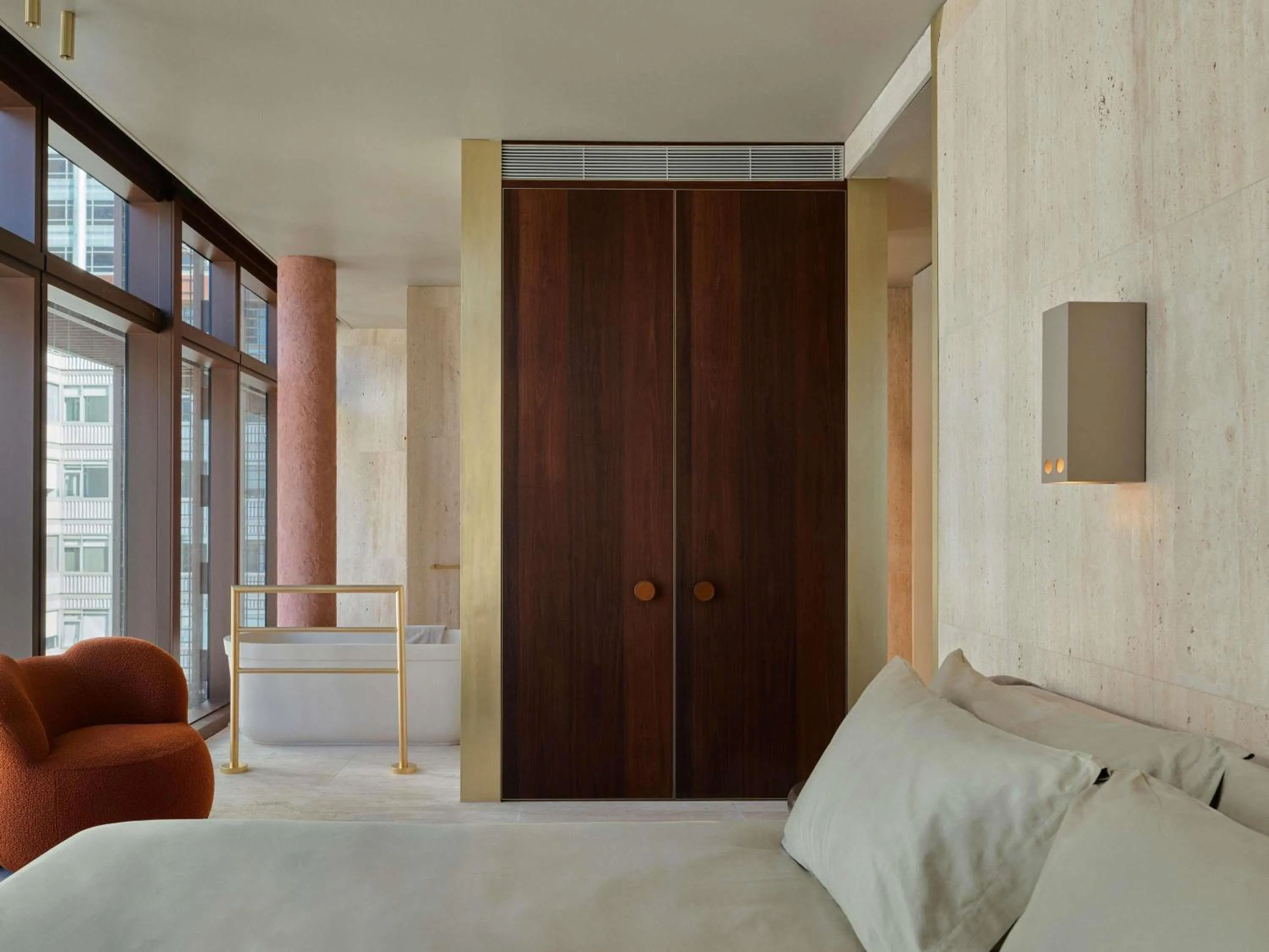 Bedroom, Bed in Hyde Melbourne Place