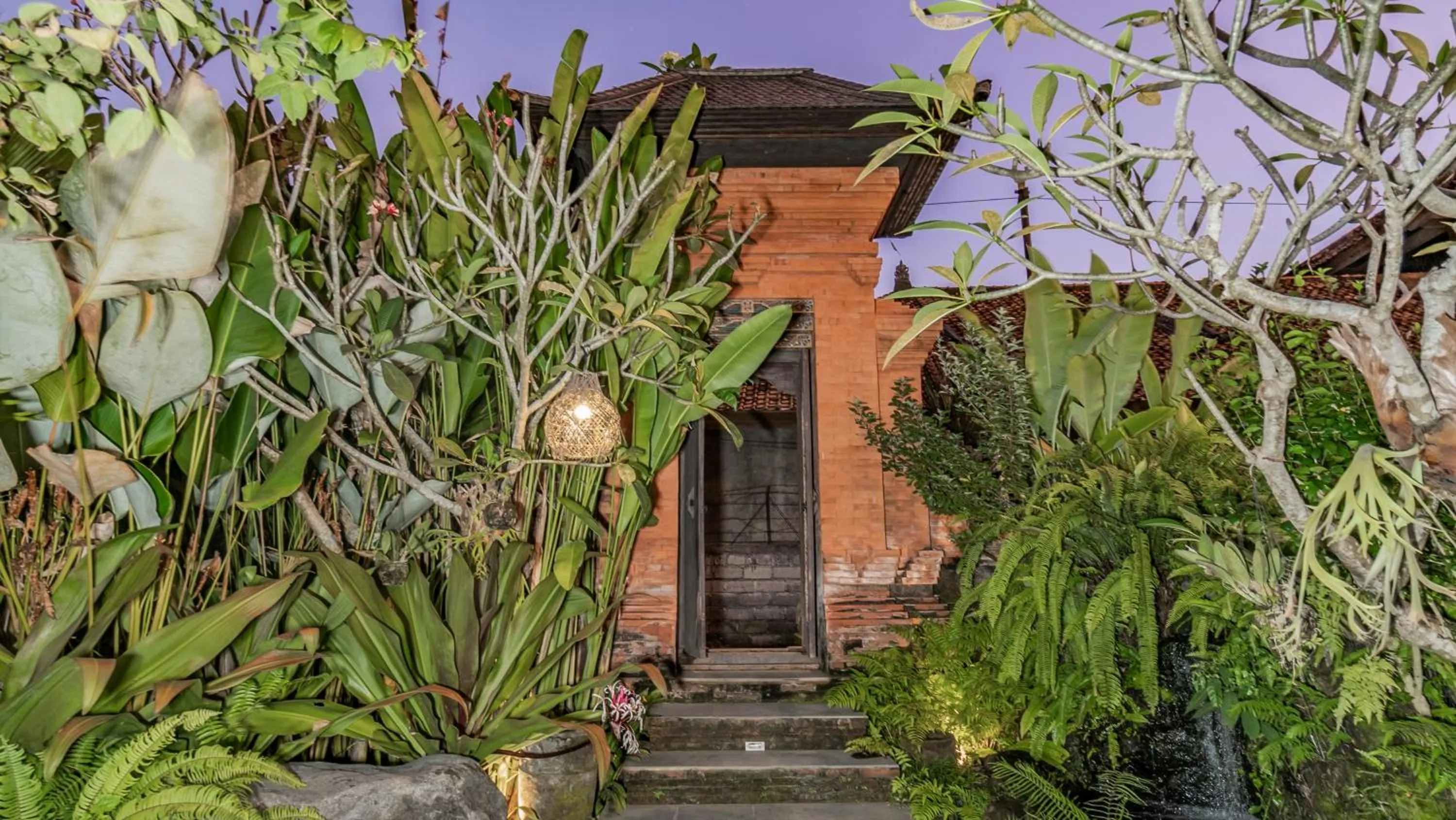 Facade/entrance in The Puspa Villa