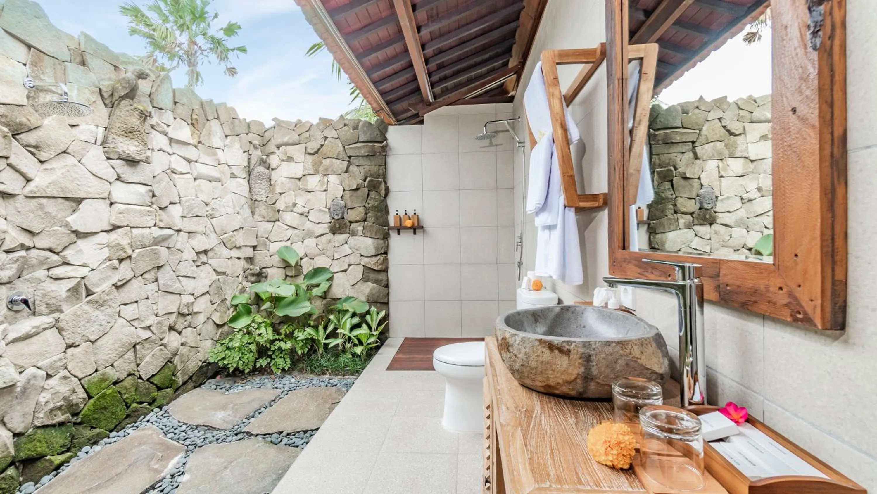 Natural landscape in The Puspa Villa