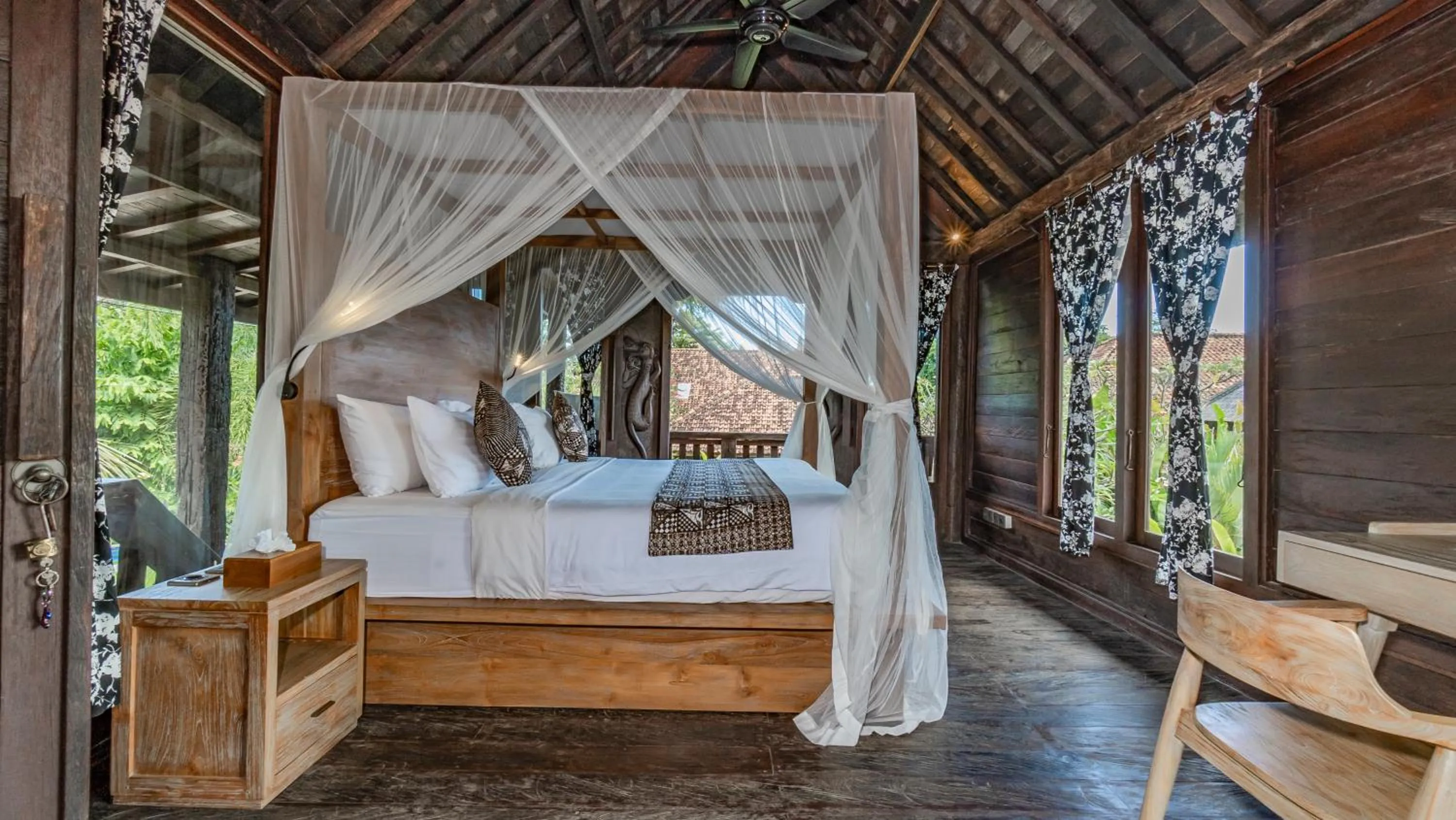 Bedroom, Bed in The Puspa Villa