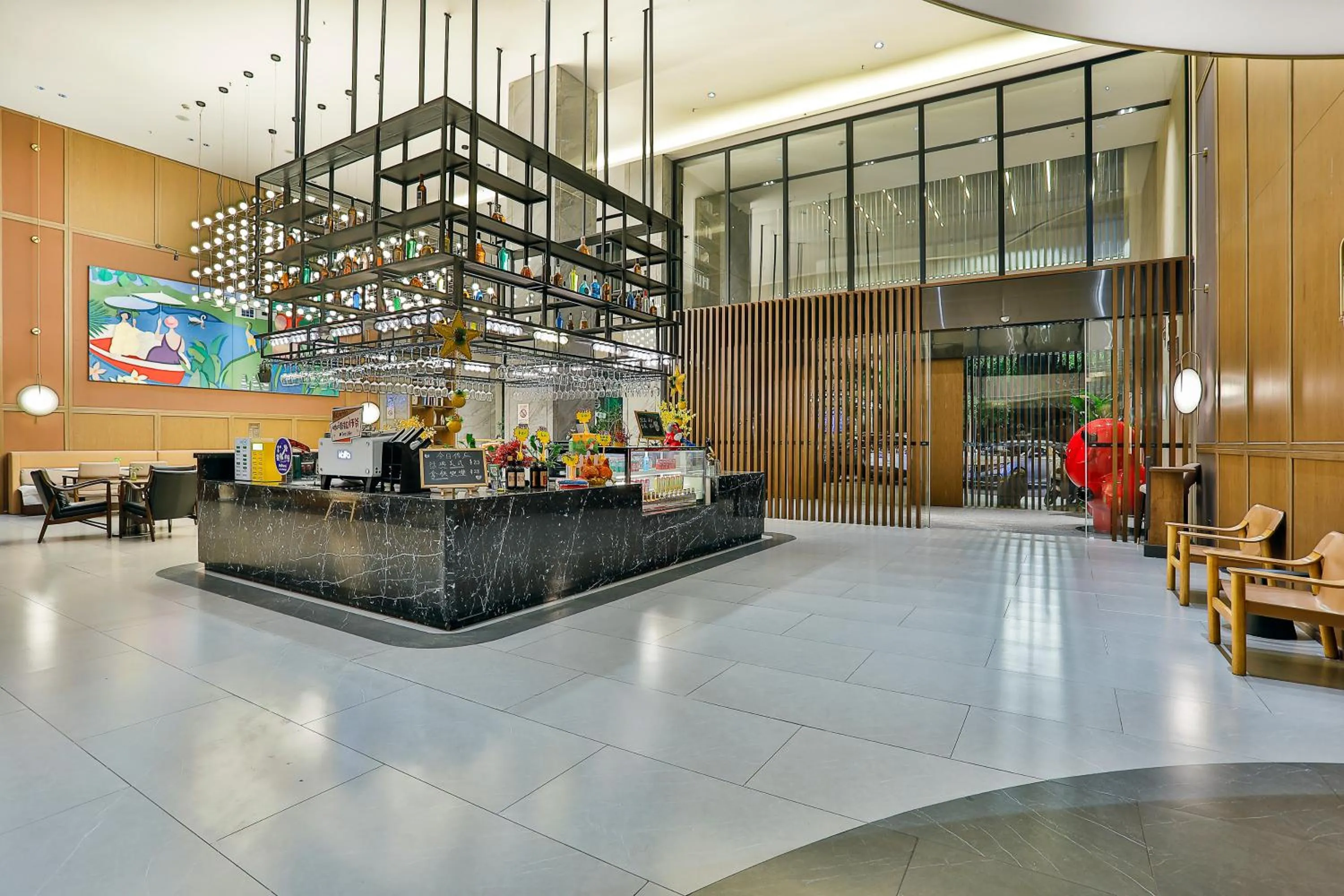 Lounge or bar in UrCove by Hyatt Jiashan Centre