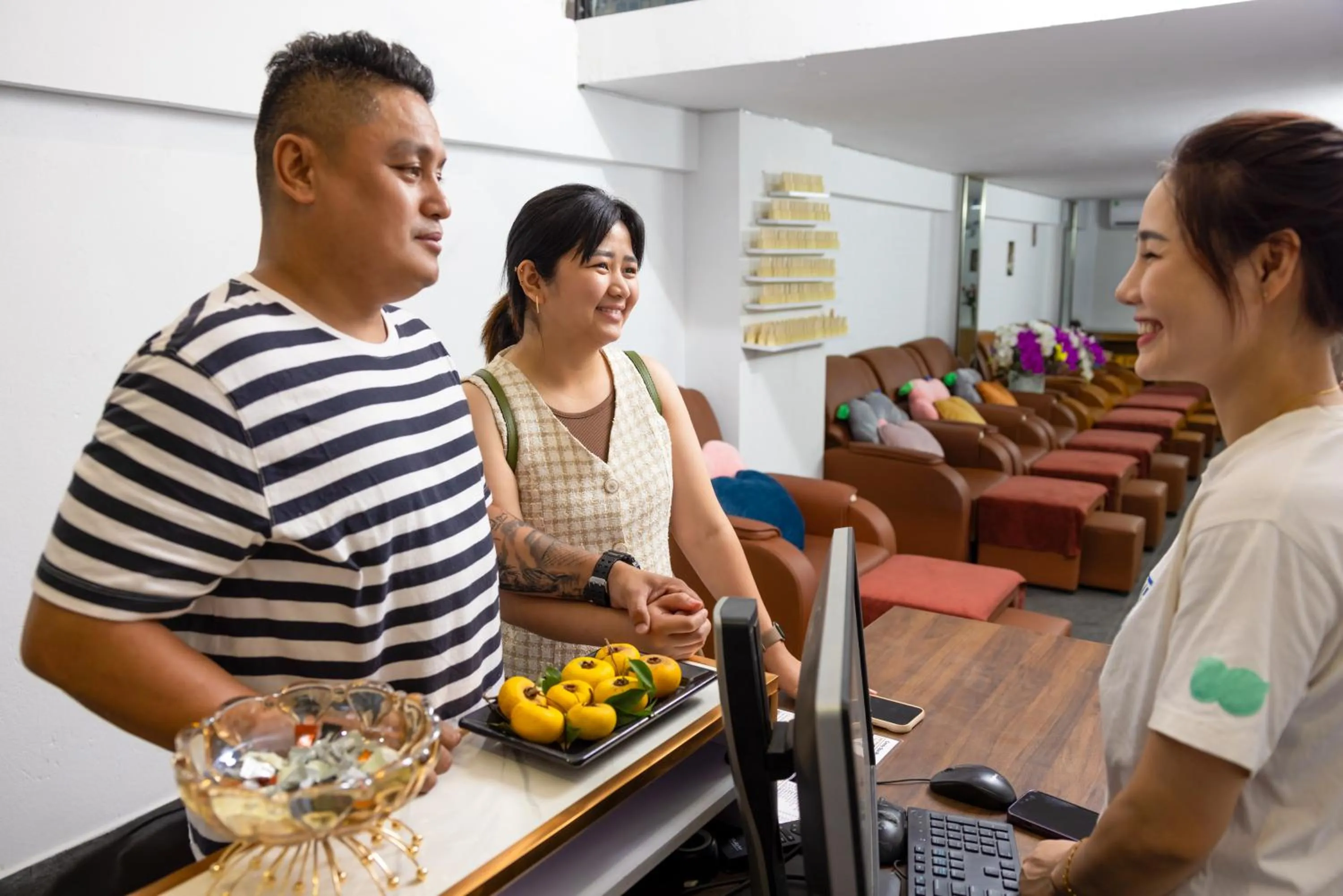group of guests in Hanoi Center View Hotel and Spa