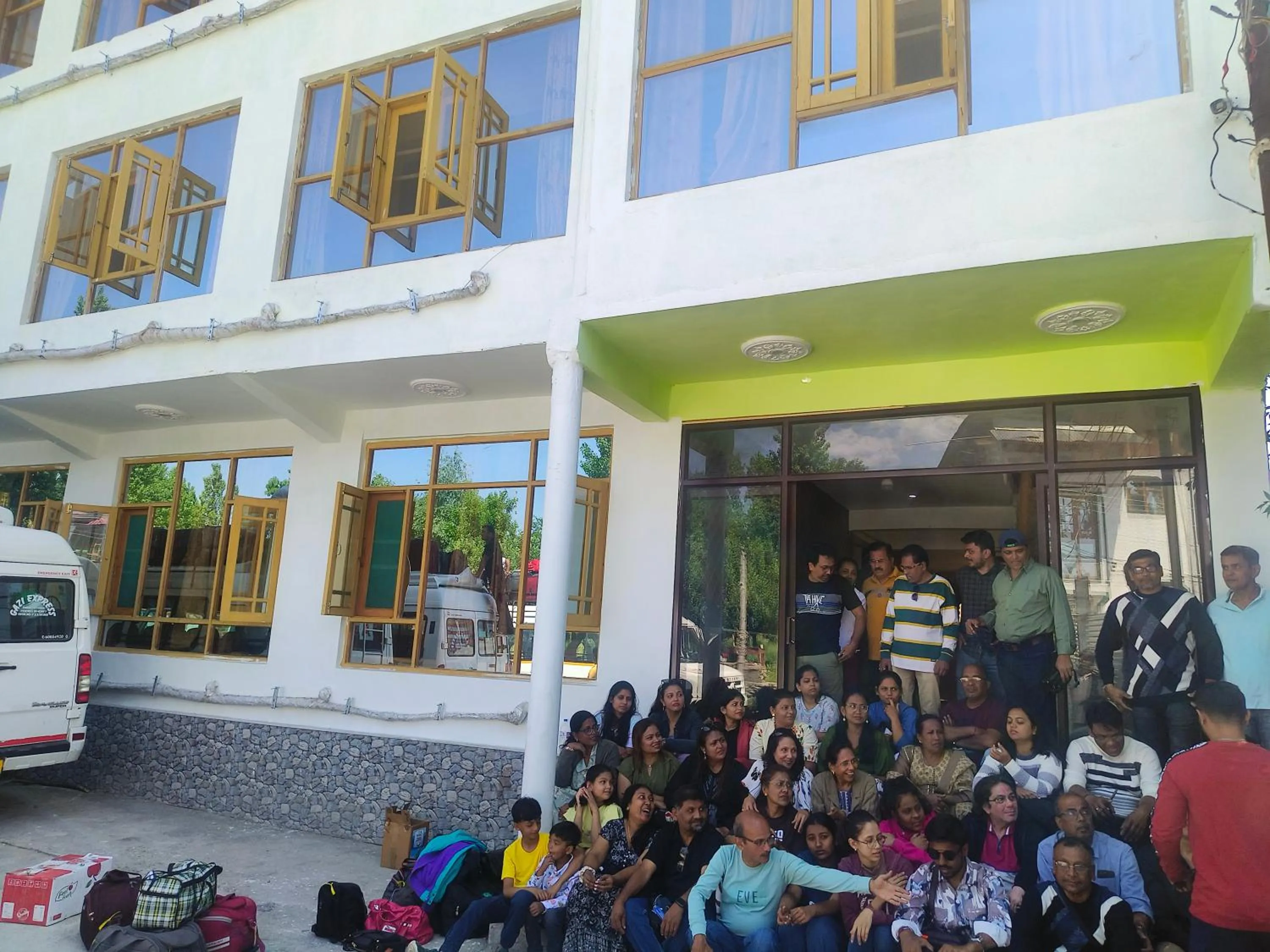 People in Gulmarg GS Residency Hotel