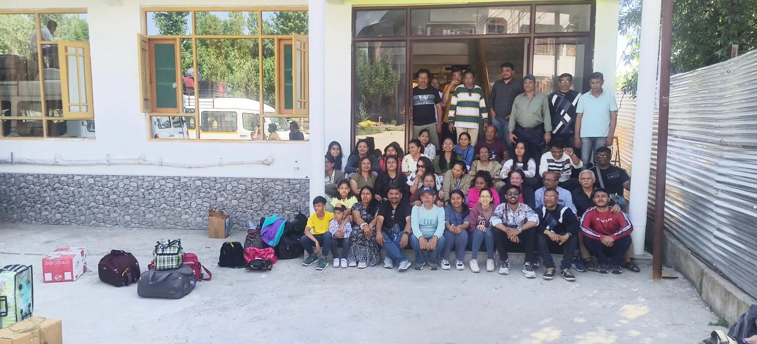 People in Gulmarg GS Residency Hotel