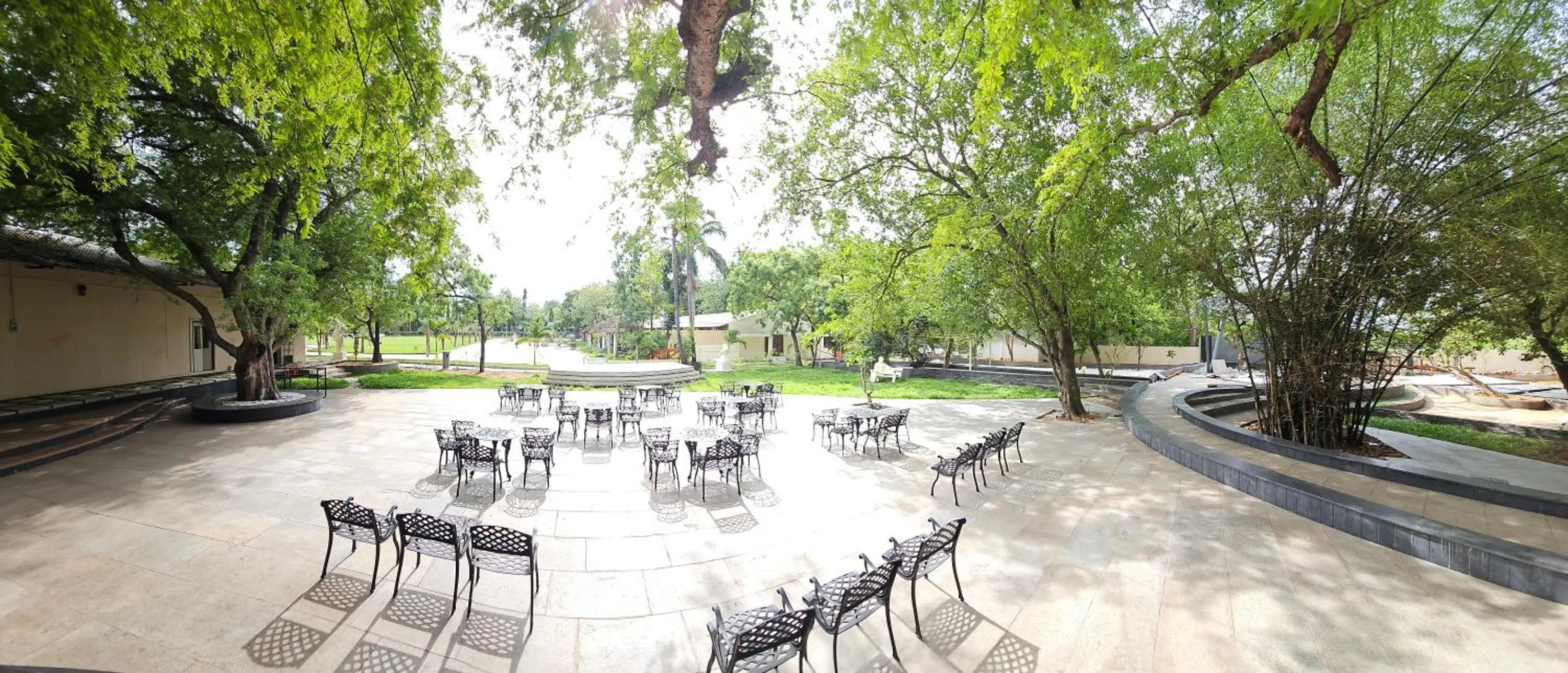 Garden in Sathyam Grand Resorts, Sriperumbudur