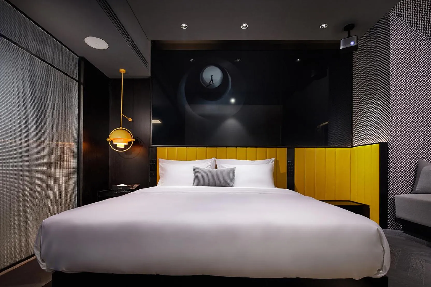 Bed in ISEYA Design Hotel Chengdu Taikoo Li