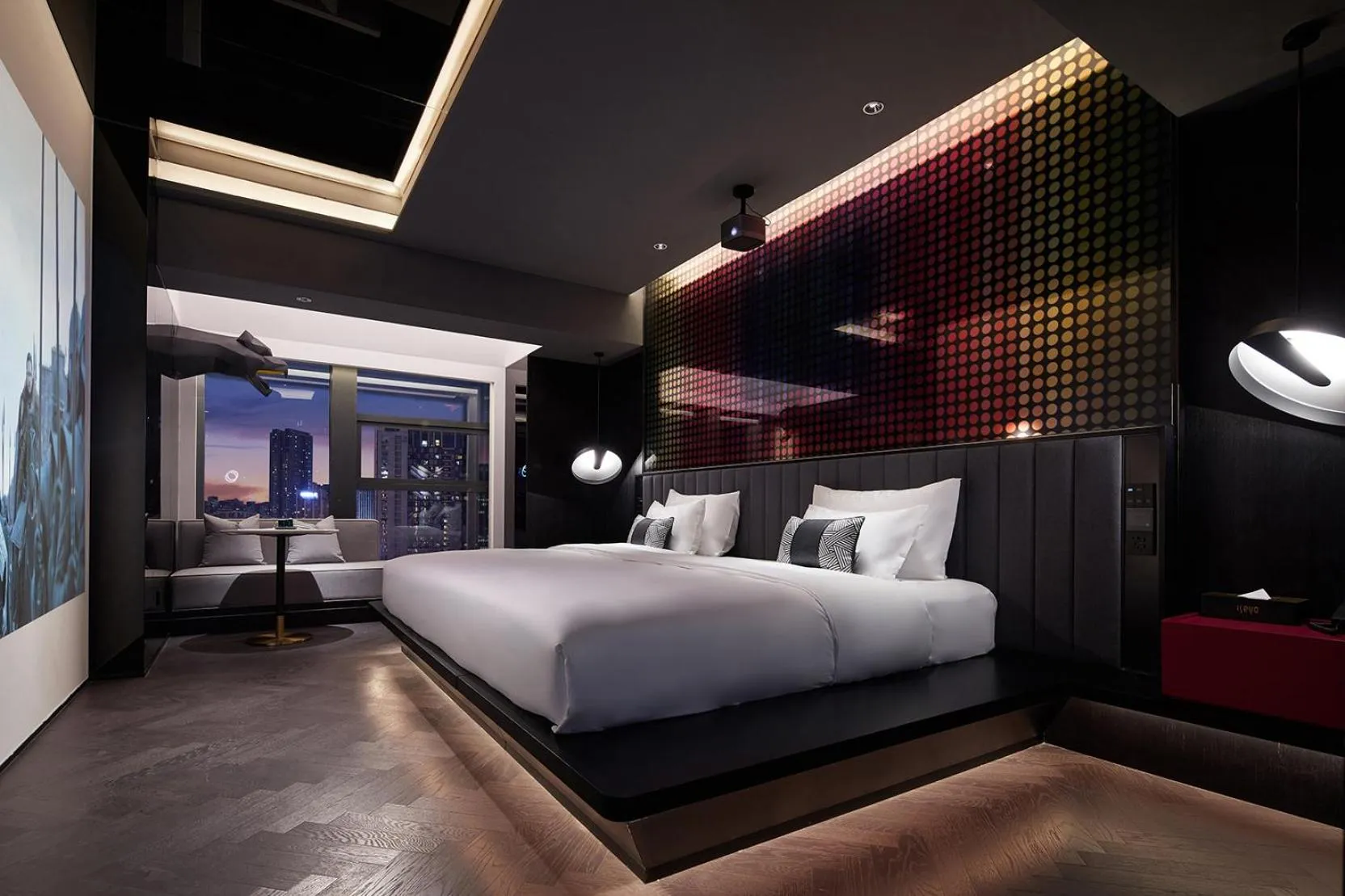 Photo of the whole room, Bed in ISEYA Design Hotel Chengdu Taikoo Li