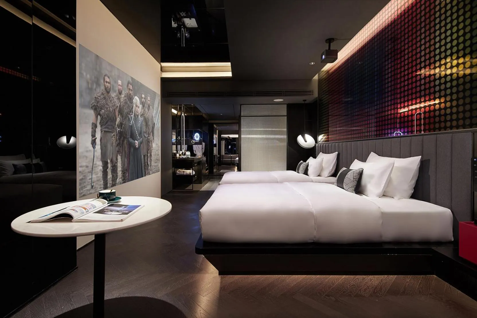 Photo of the whole room, Bed in ISEYA Design Hotel Chengdu Taikoo Li