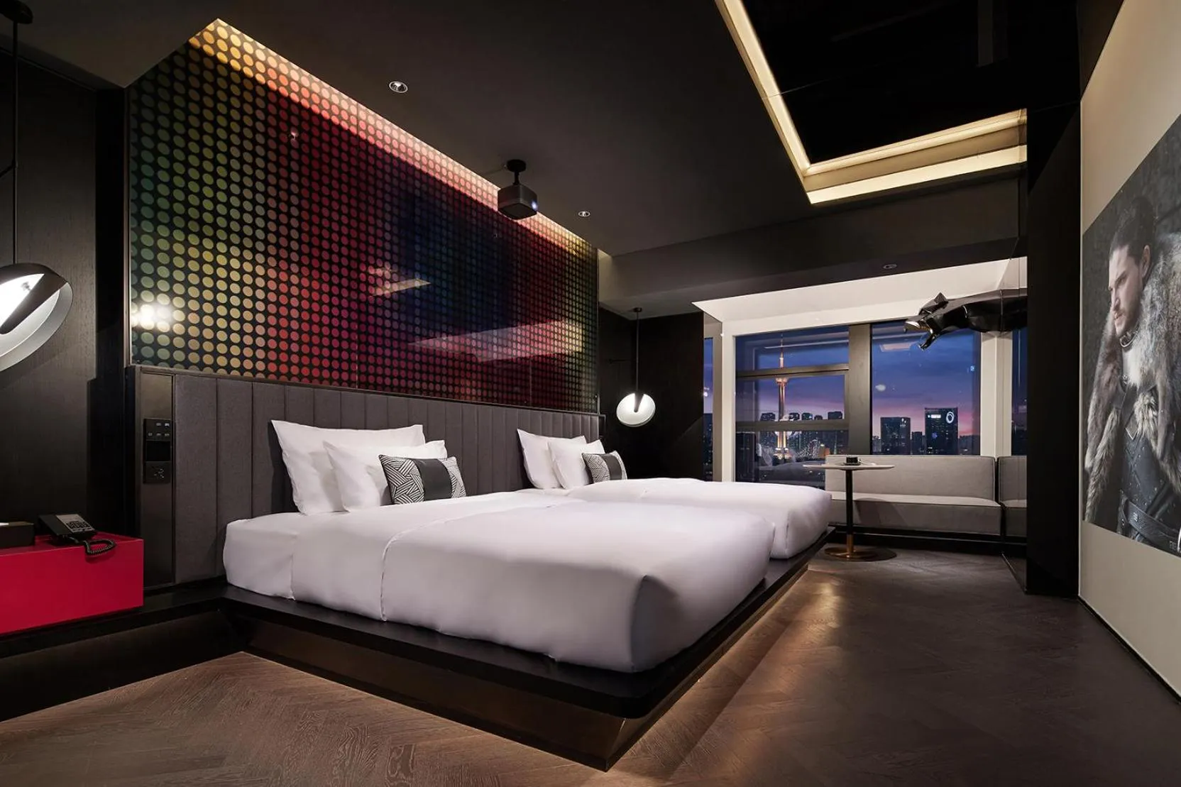 Photo of the whole room, Bed in ISEYA Design Hotel Chengdu Taikoo Li