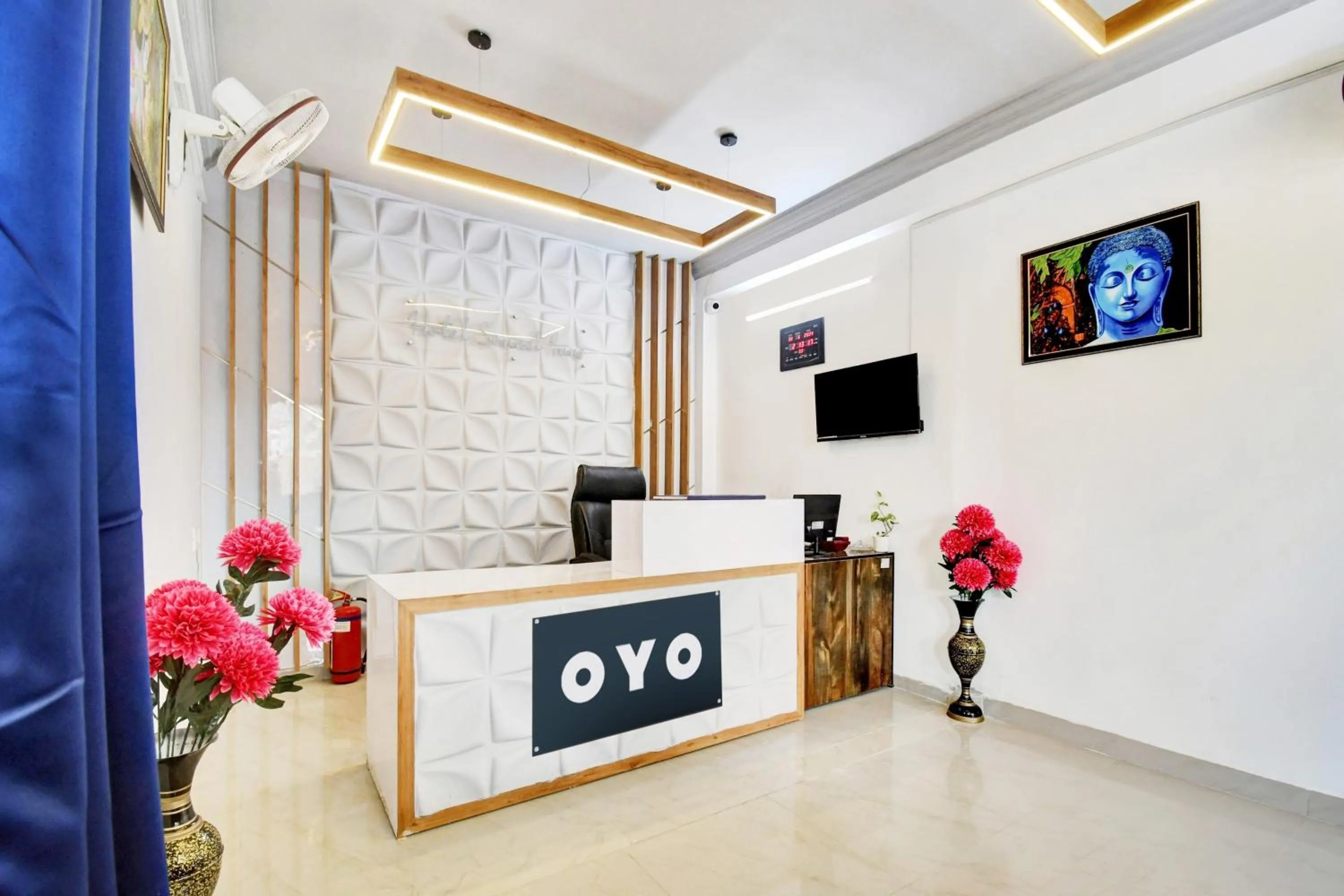 Lobby or reception in Super Hotel O AURA HOTEL SONNET INNS