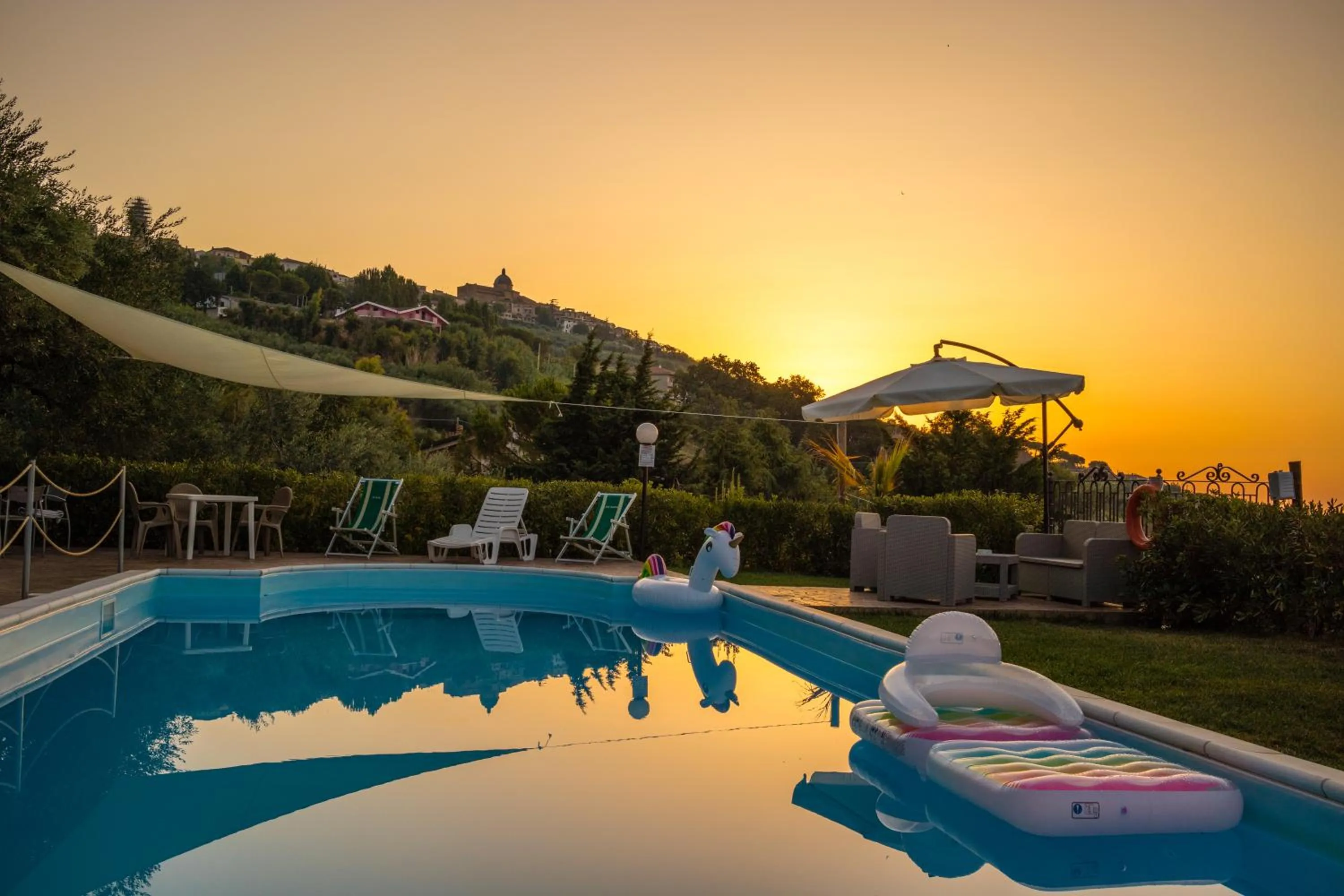 Swimming pool in Casale delle Rose B&B Fattoria