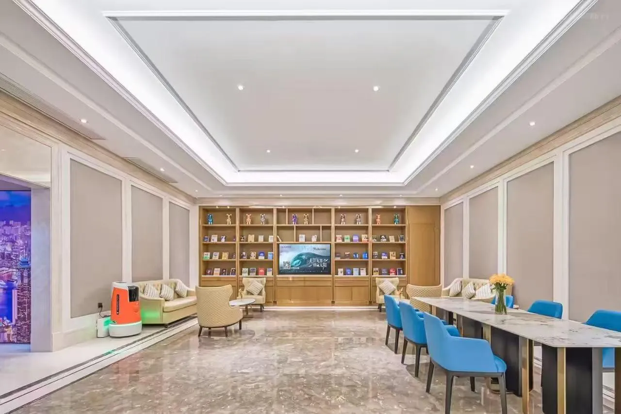 Living room in Vienna Hotel Jiangjin Wanda Plaza Shengquansi Subway Station