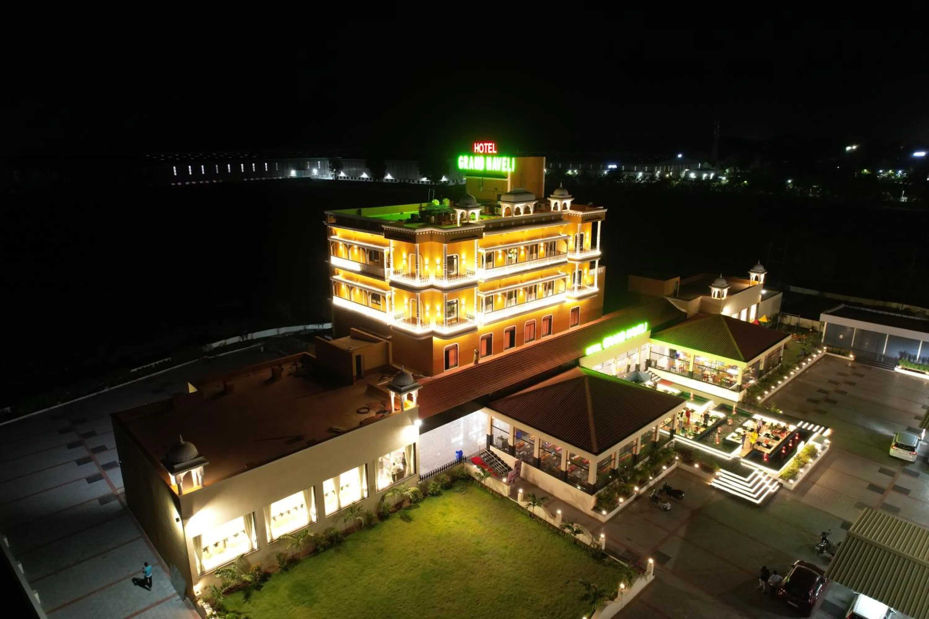 Property building in Hotel Grand Haveli