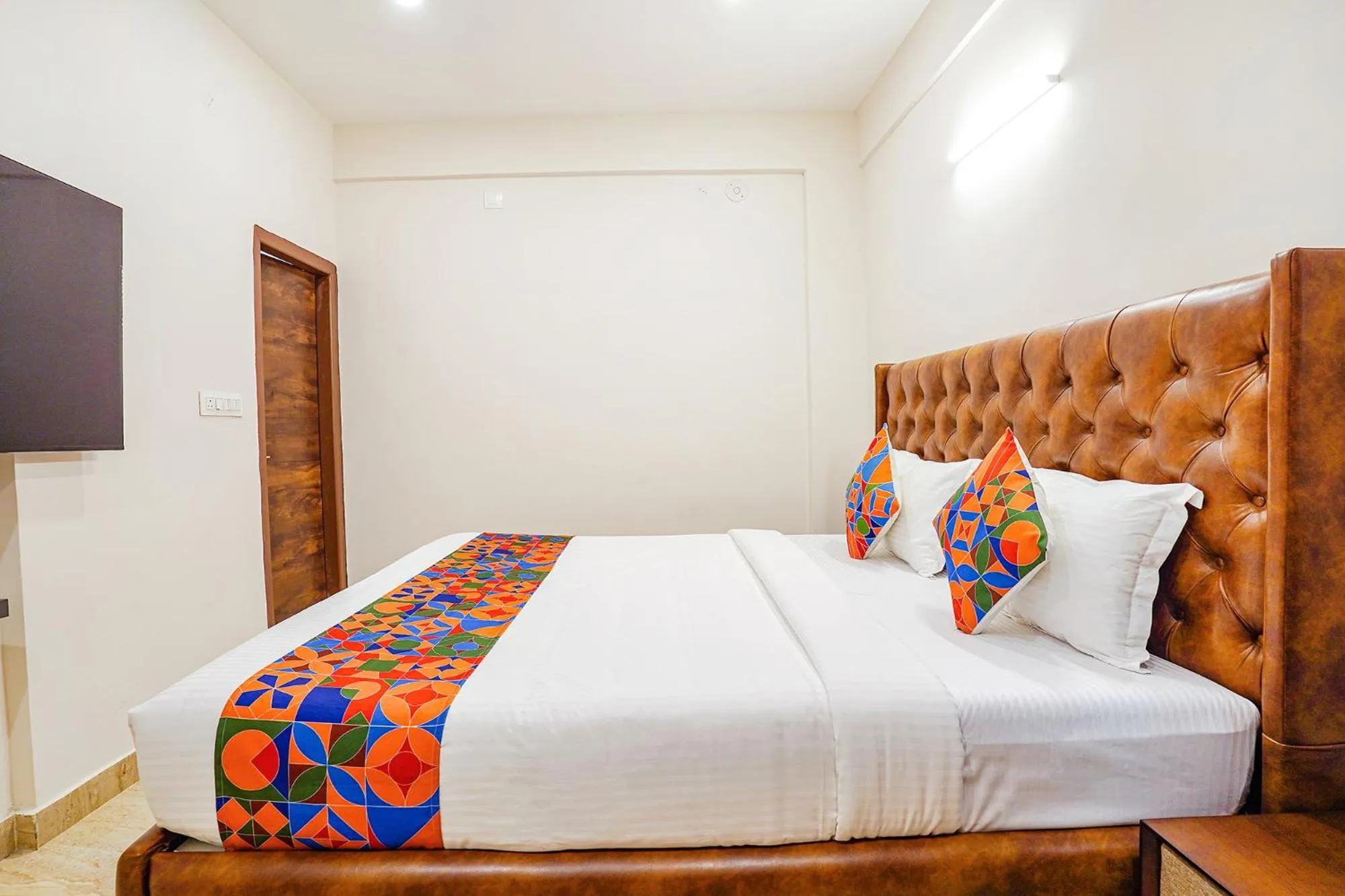 Bed in FabHotel The Pearl Boutique - Electronic City