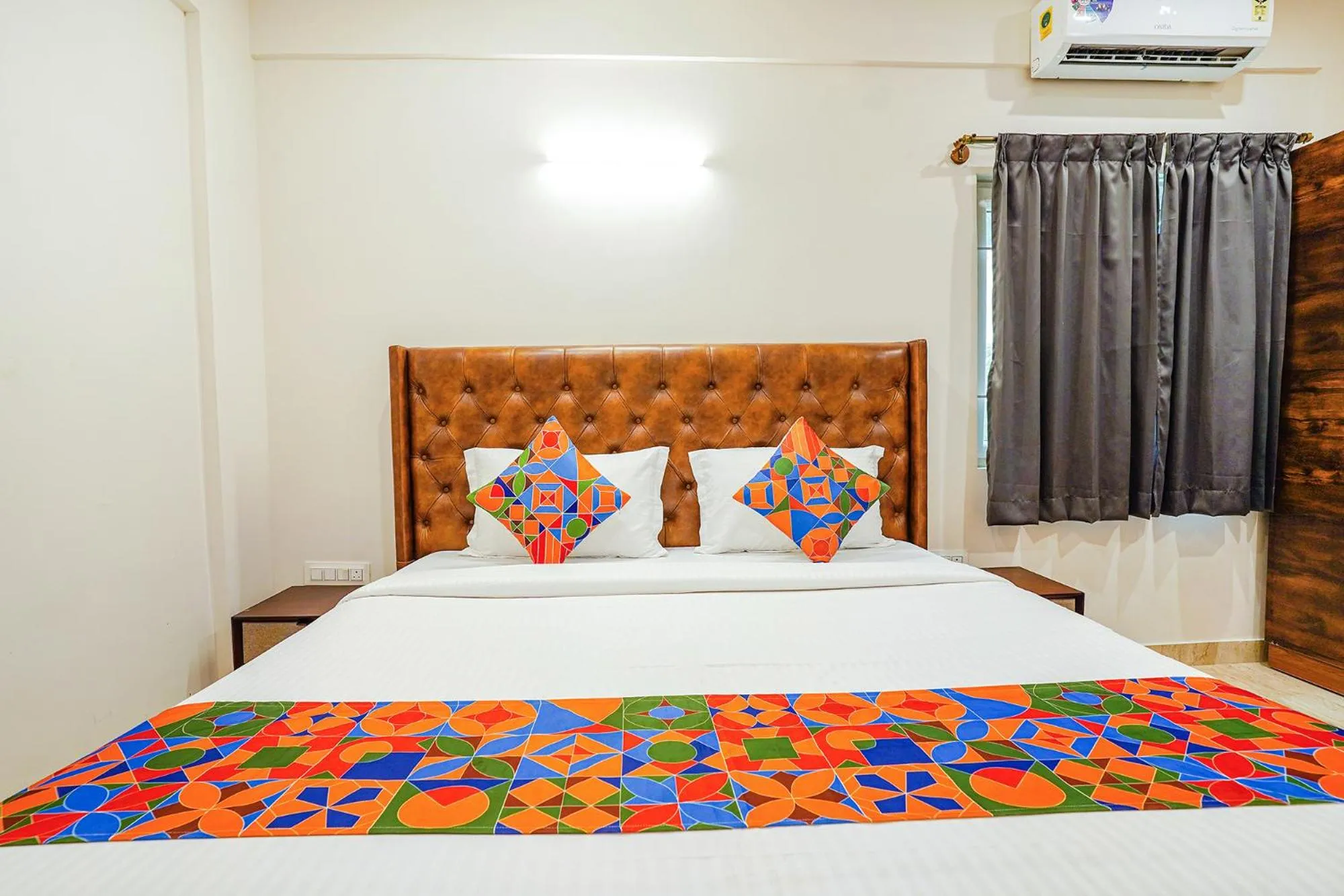 Bed in FabHotel The Pearl Boutique - Electronic City