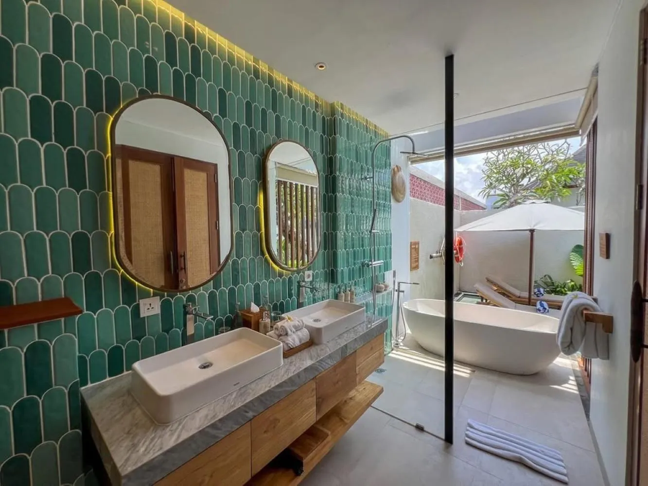 Bathroom in The Arca Villas by GenuineHost