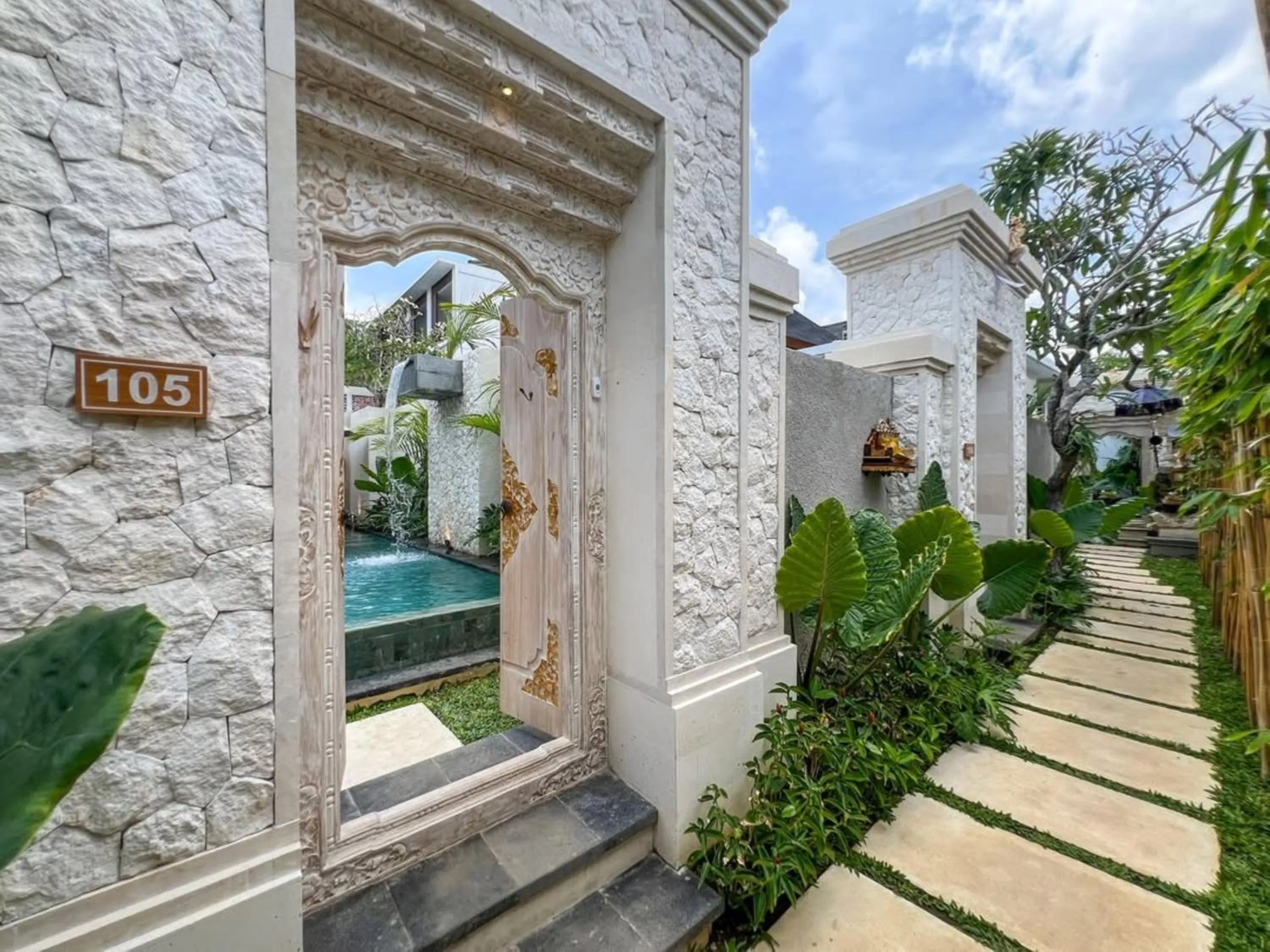 Facade/entrance in The Arca Villas by GenuineHost