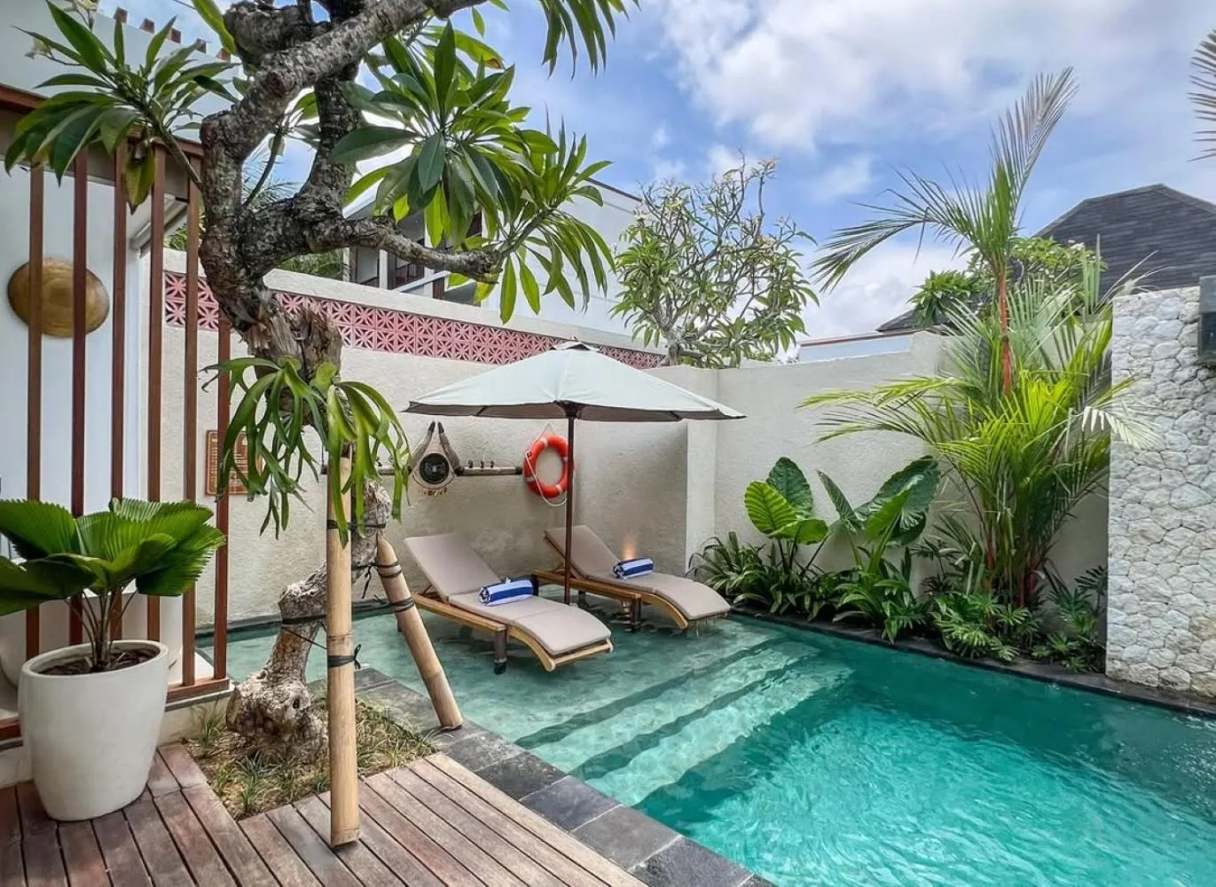 Pool view in The Arca Villas by GenuineHost