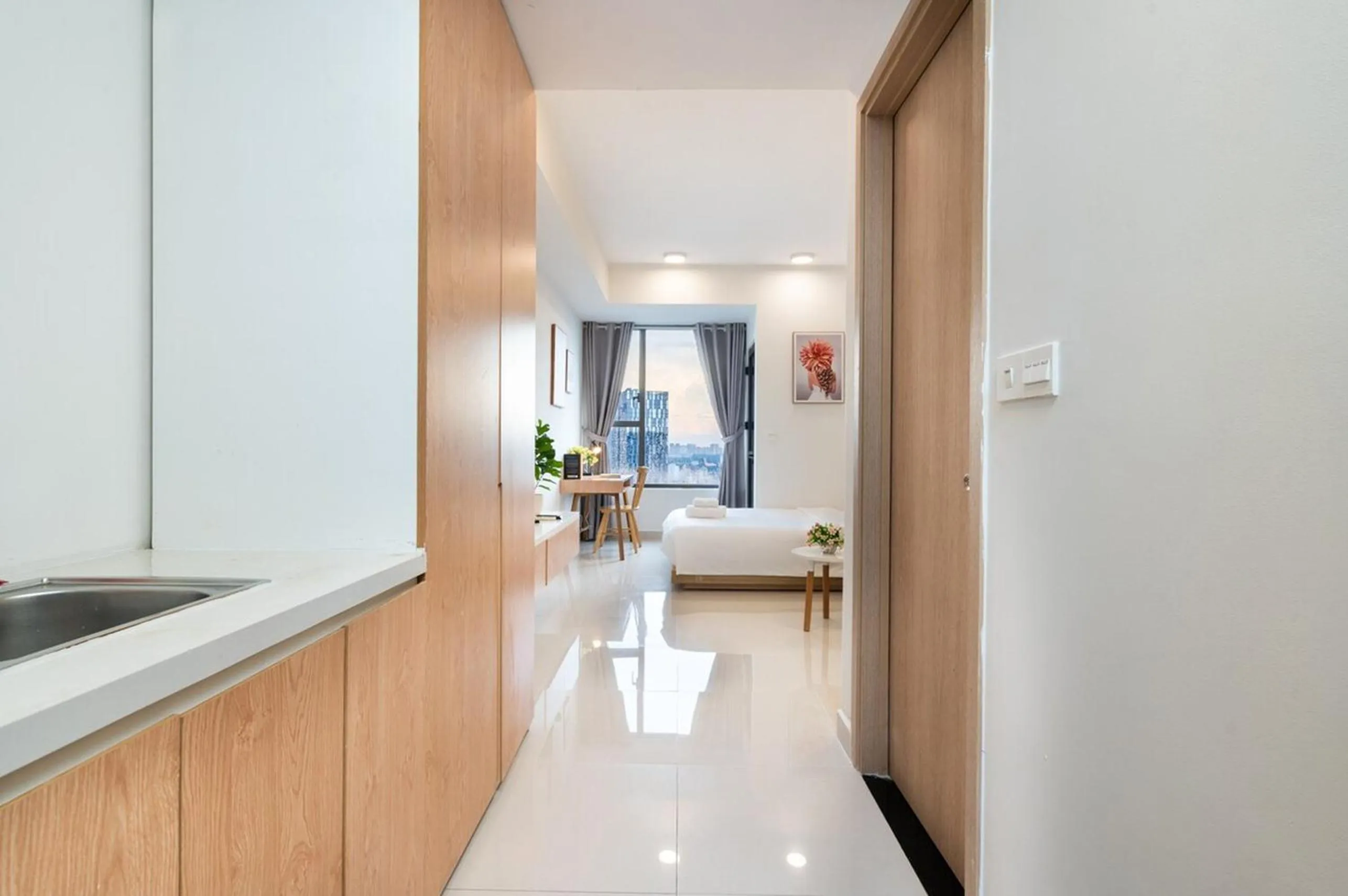 Kitchen or kitchenette in The RiverGate Apartments & Condo Saigon