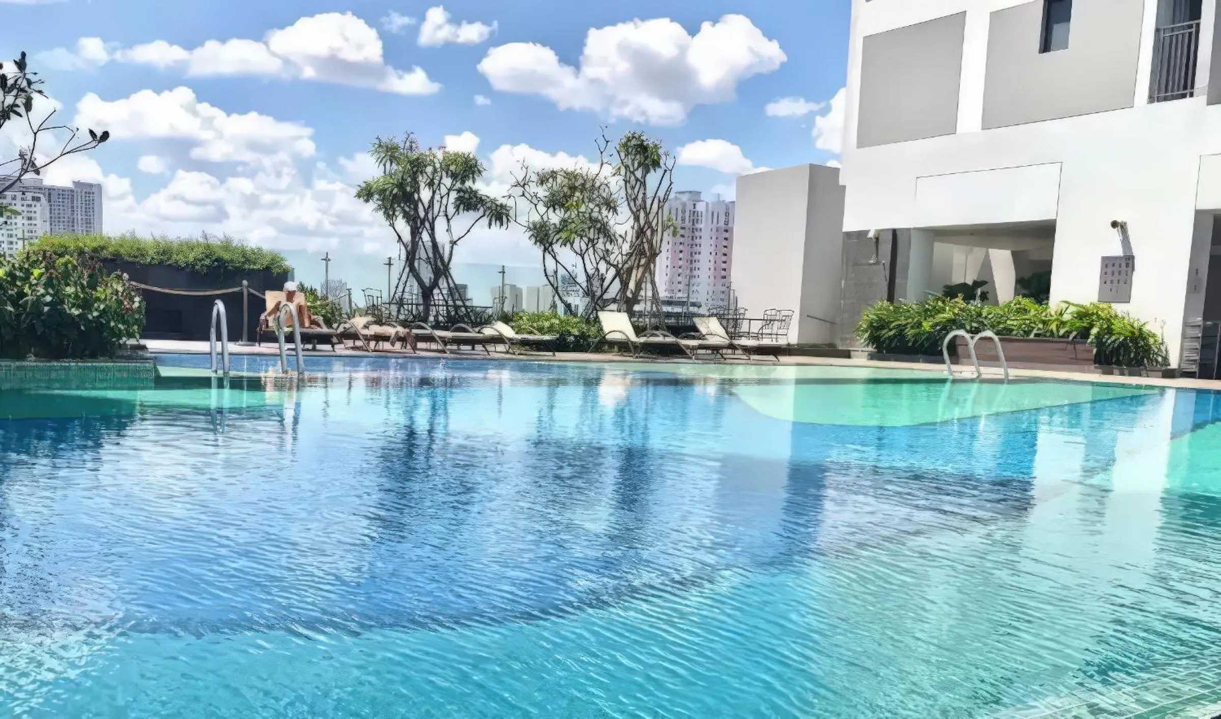 Swimming pool in The RiverGate Apartments & Condo Saigon