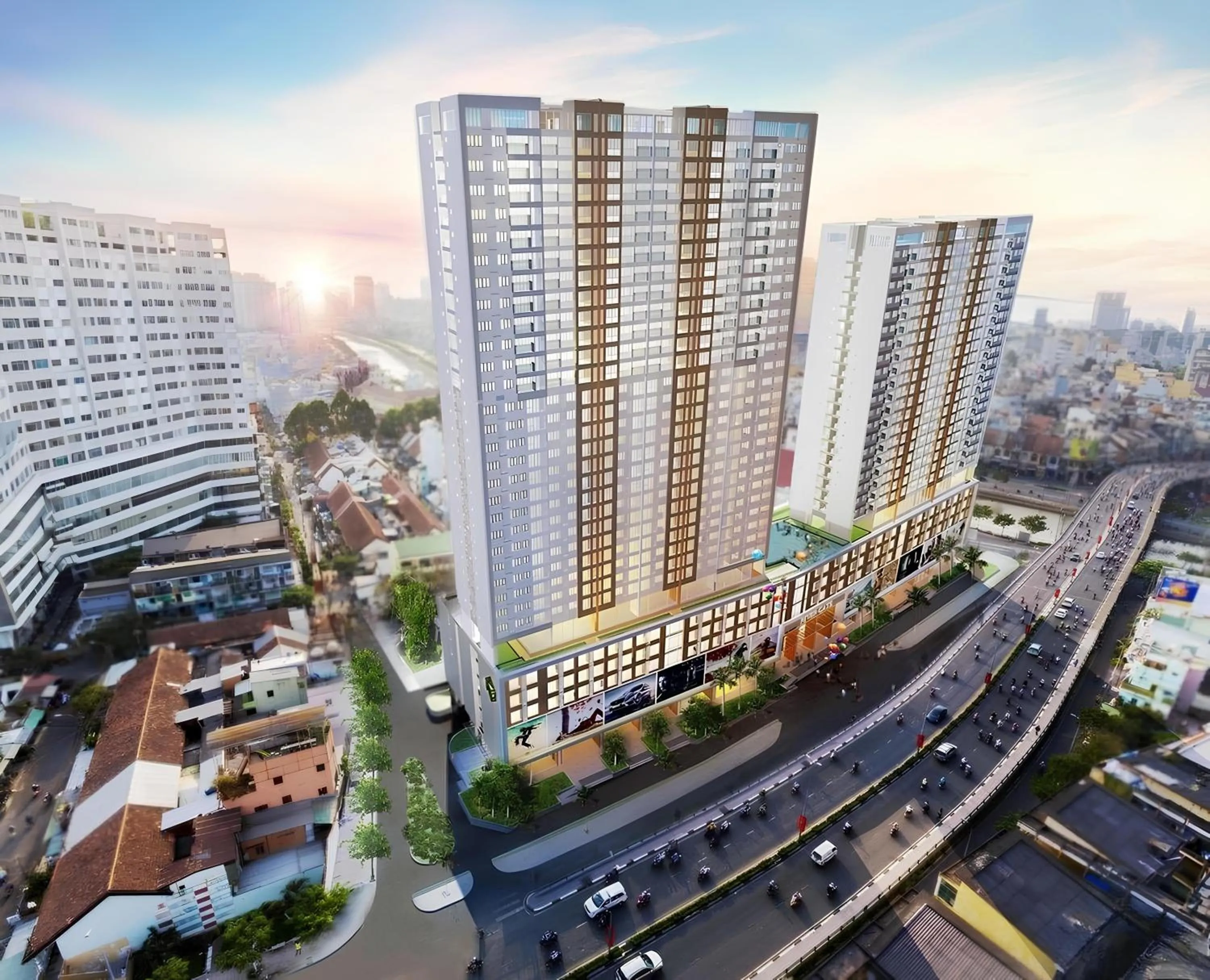 Property building in The RiverGate Apartments & Condo Saigon