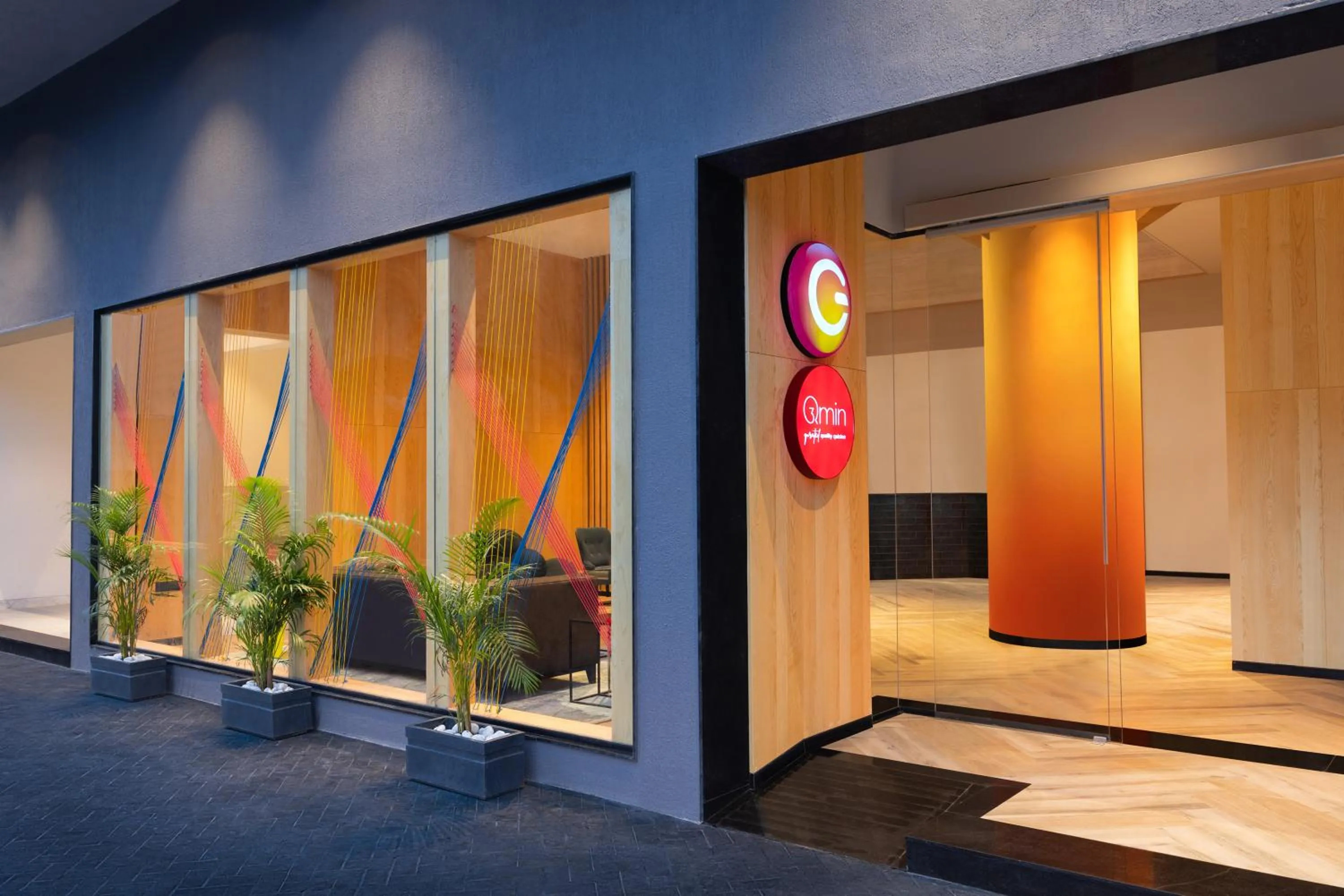 Facade/entrance in Ginger Udaipur, Shastri Circle