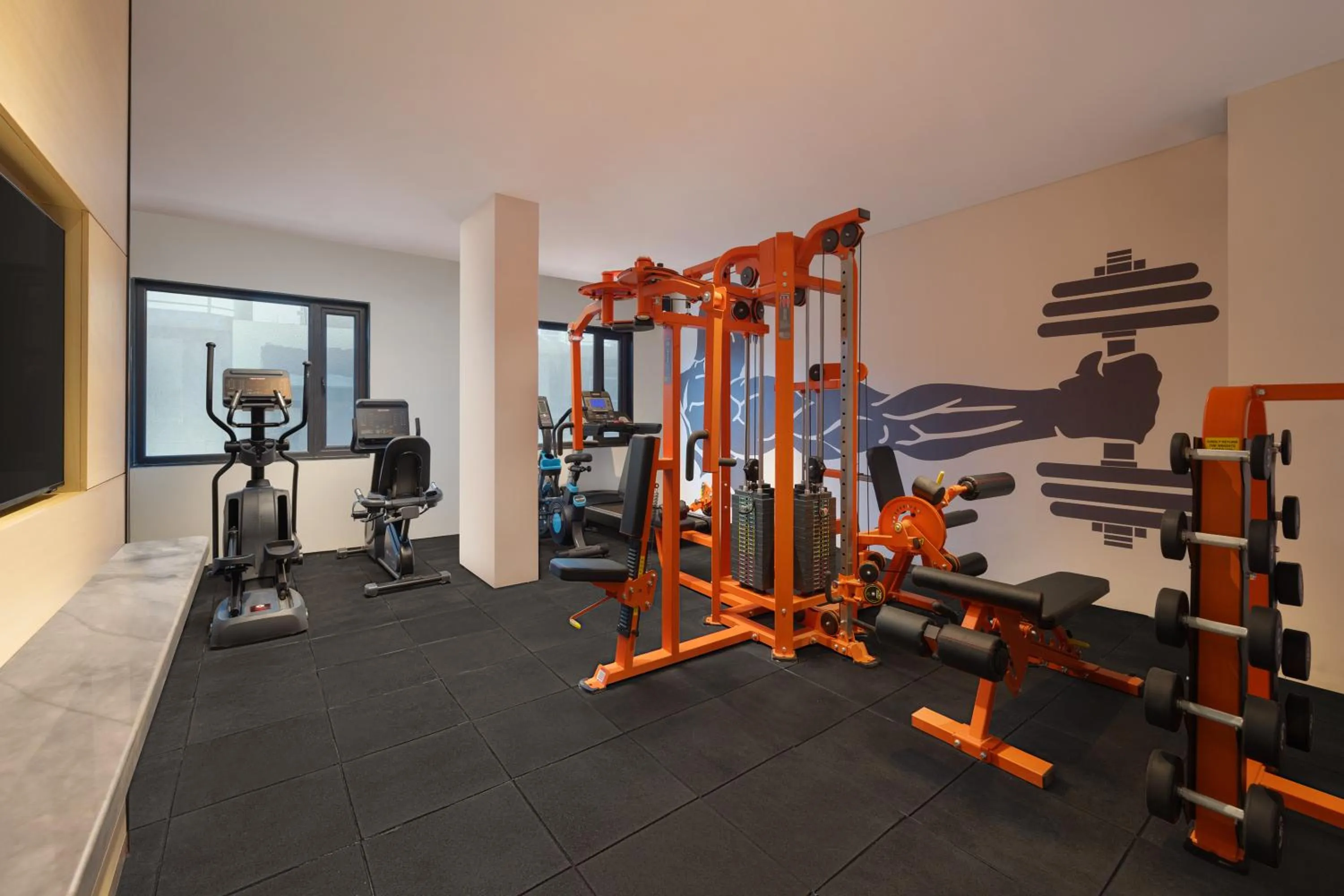 Fitness centre/facilities in Ginger Udaipur, Shastri Circle