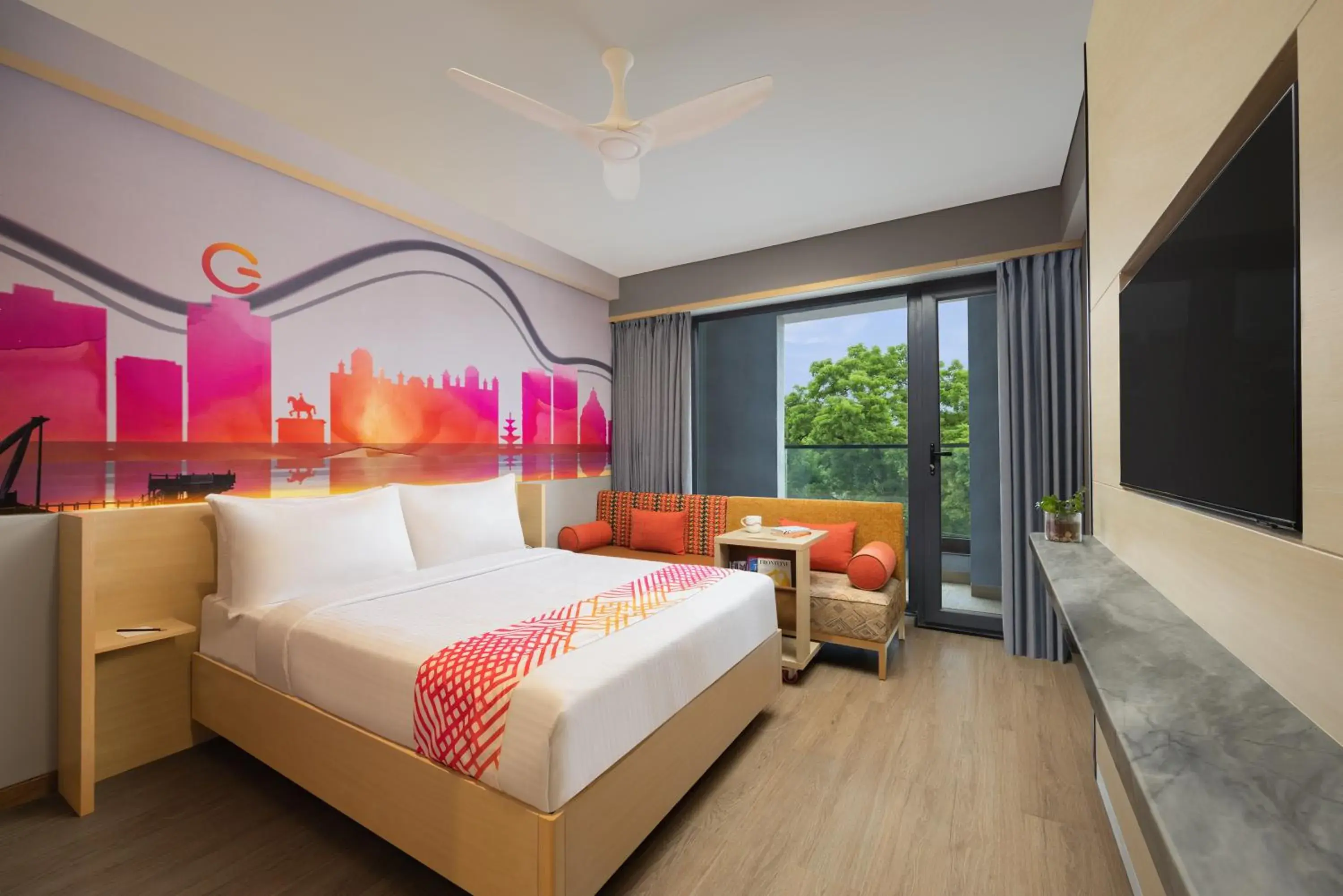 Deluxe Queen Room - single occupancy in Ginger Udaipur, Shastri Circle Deluxe Queen Room - single occupancy in Ginger Udaipur, Shastri Circle