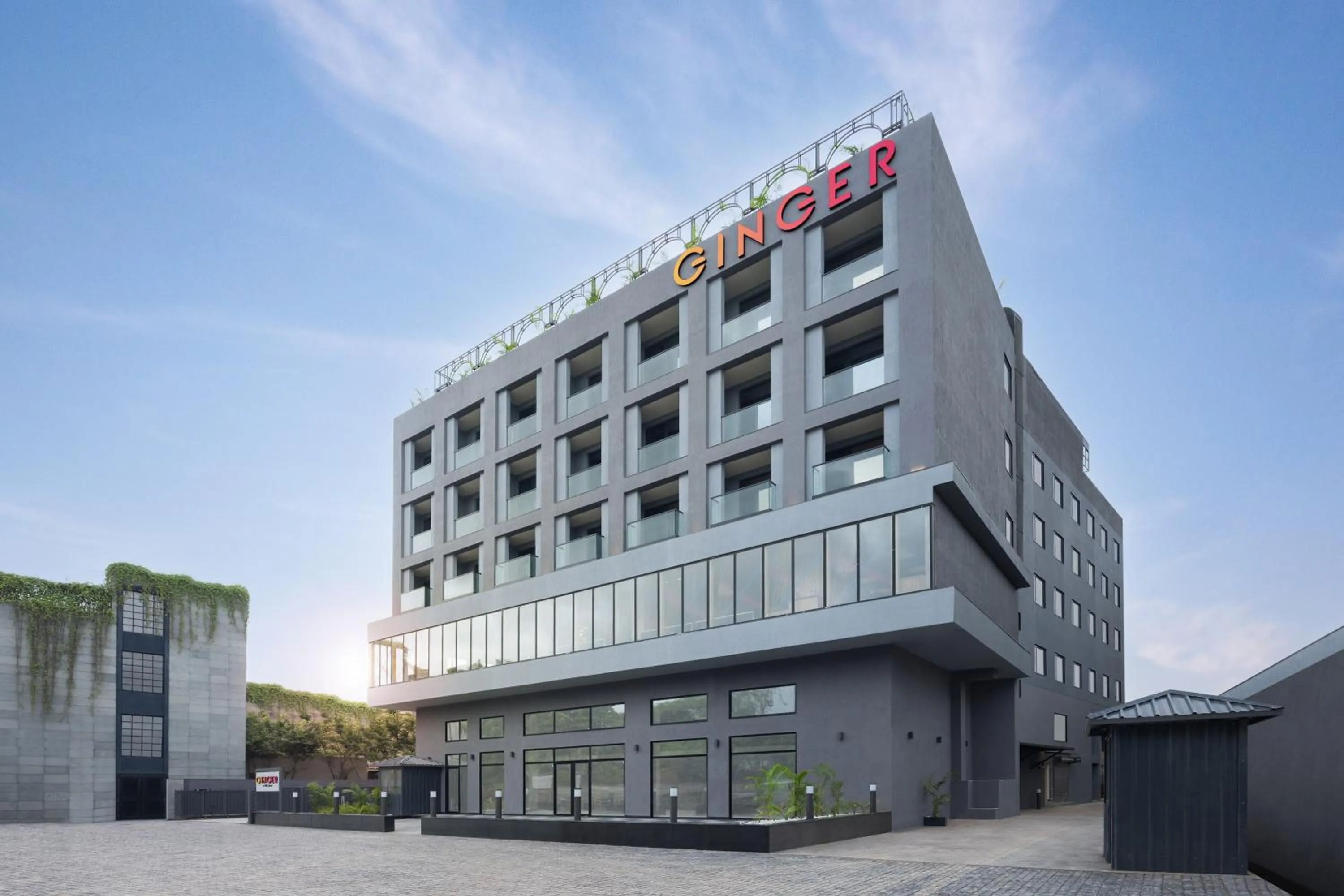 Property building in Ginger Udaipur, Shastri Circle