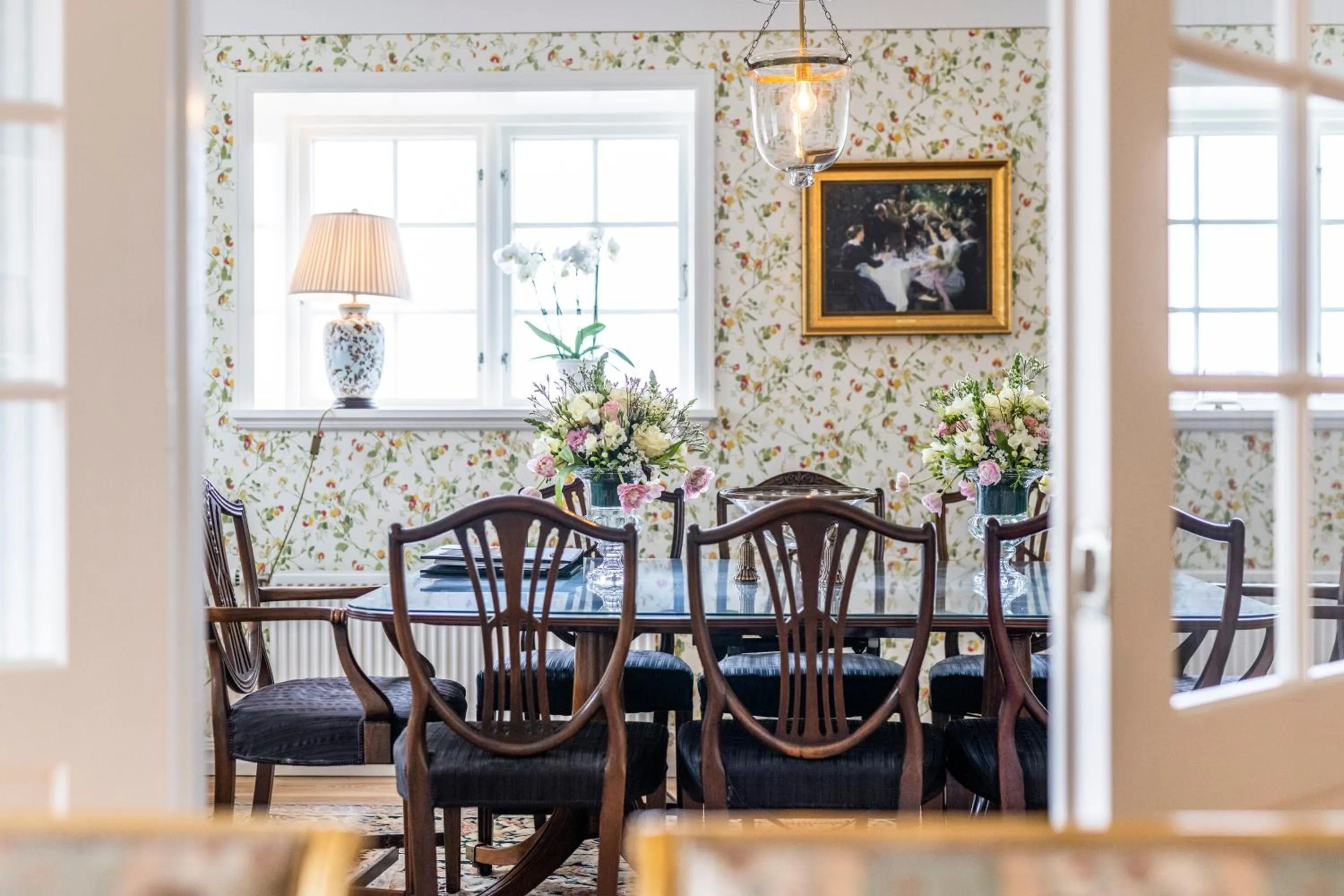 Living room in Dyvig Badehotel
