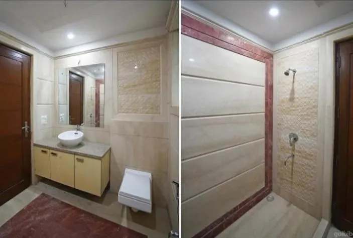 Shower in Aaron residency