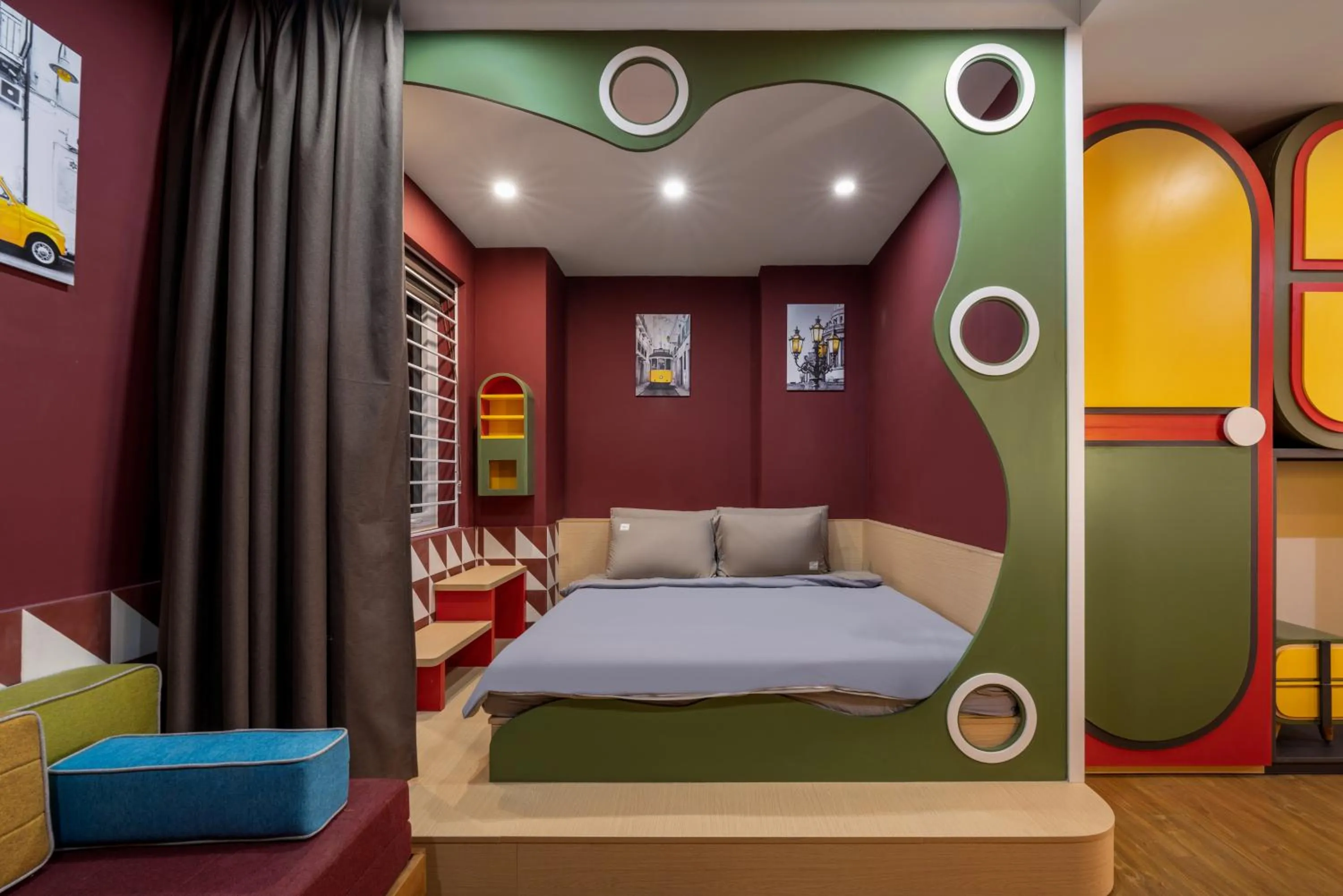 Bedroom, Bed in Q Apartment Da Nang