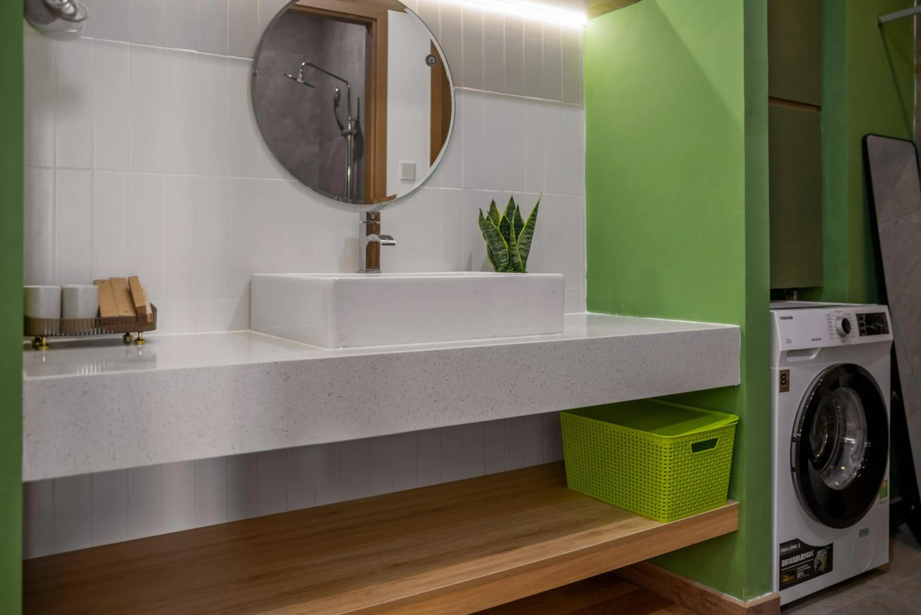 washing machine in Q Apartment Da Nang