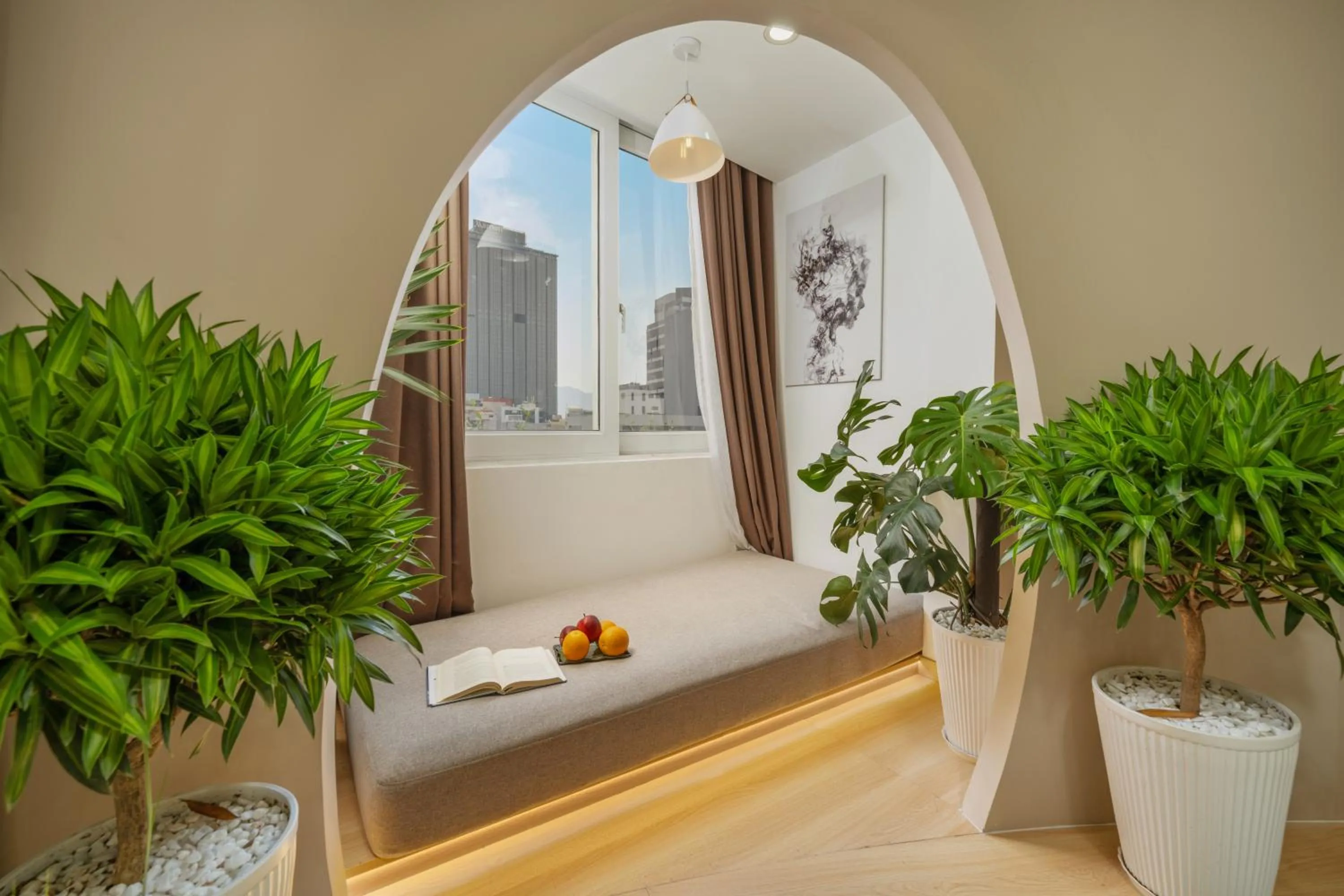 Bed in Q Apartment Da Nang