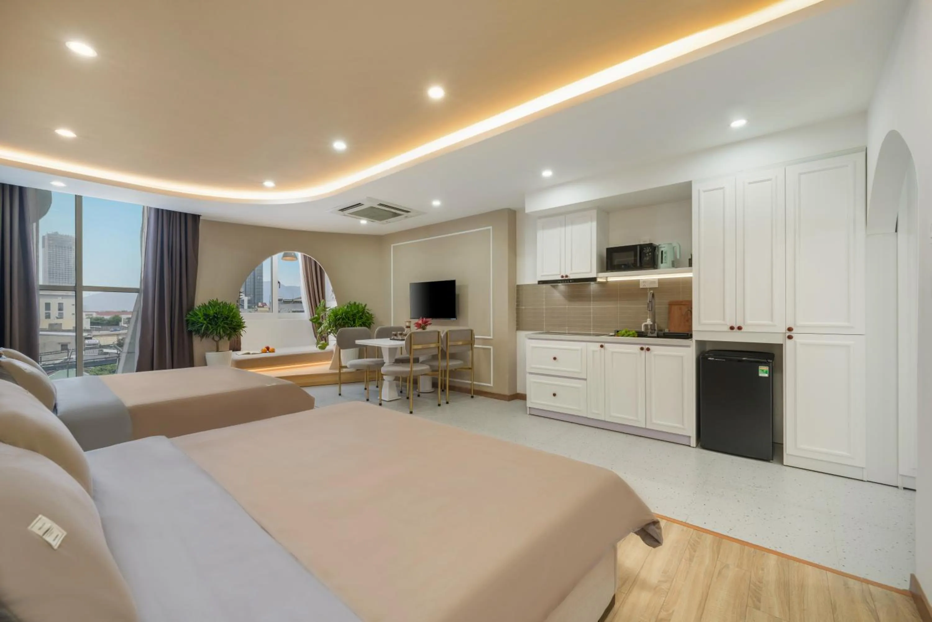 Photo of the whole room in Q Apartment Da Nang