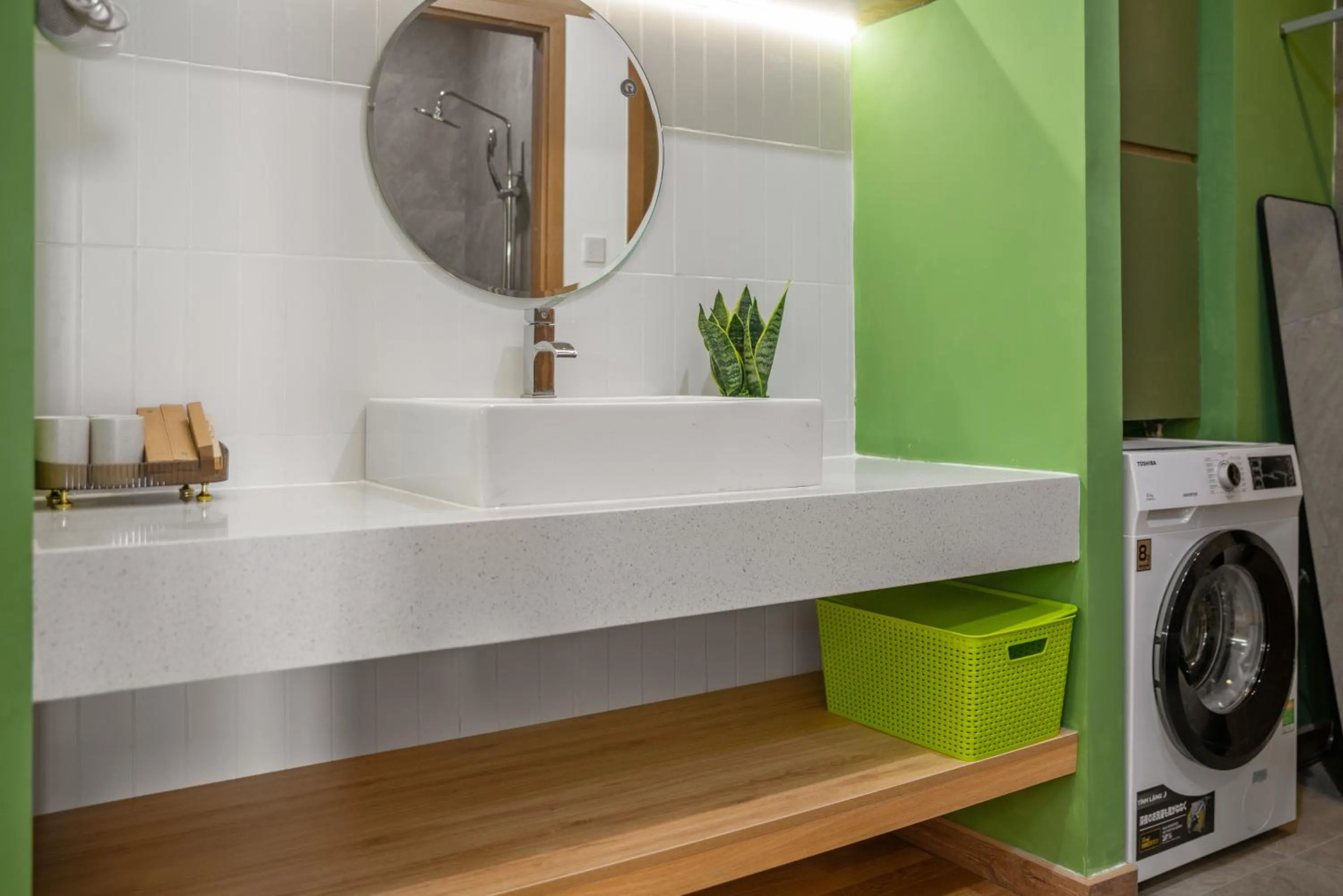 Shower in Q Apartment Da Nang